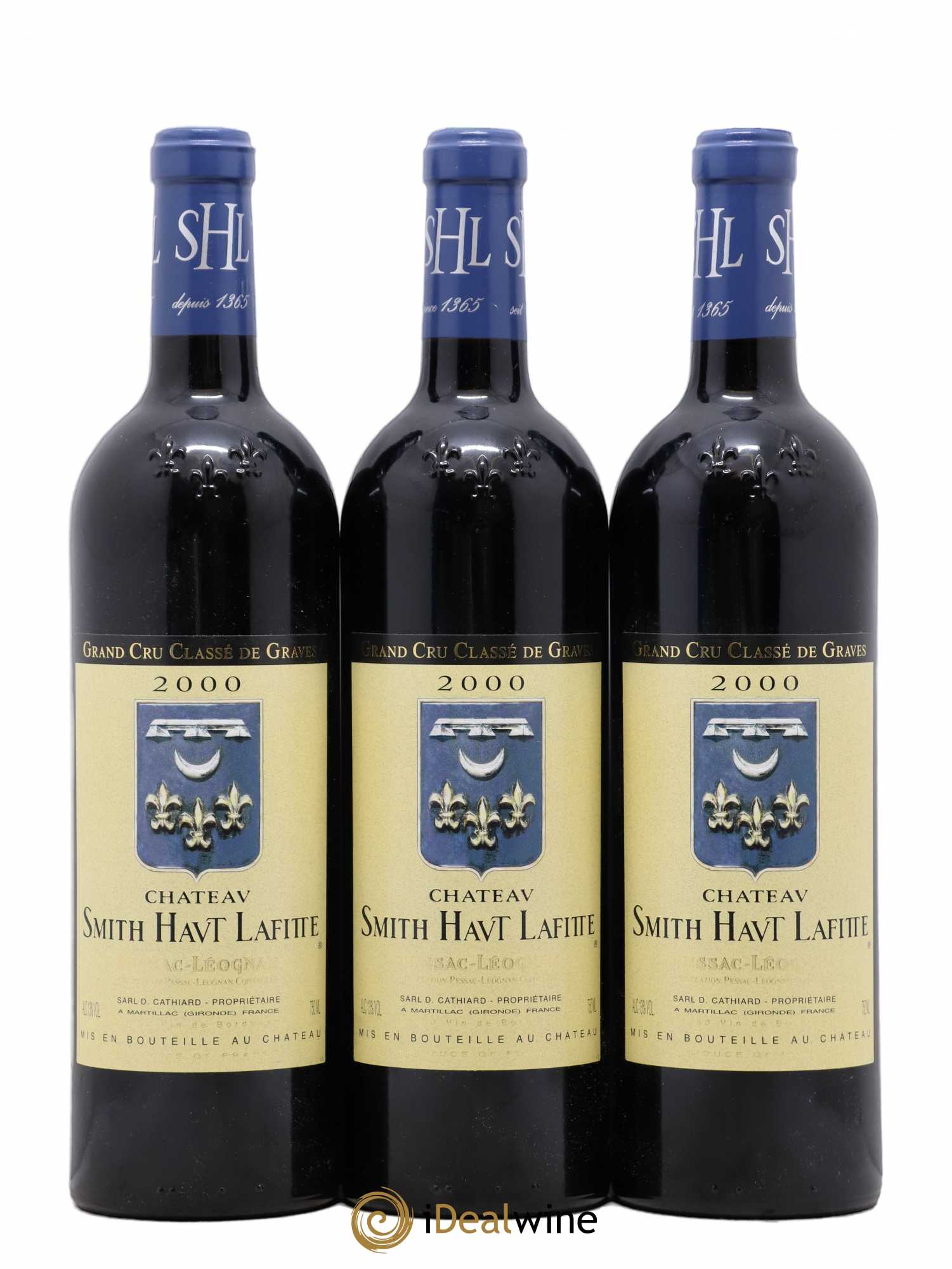 Château Smith Haut Lafitte Cru Classé de Graves 2000 - Lot de 12 bouteilles - 3