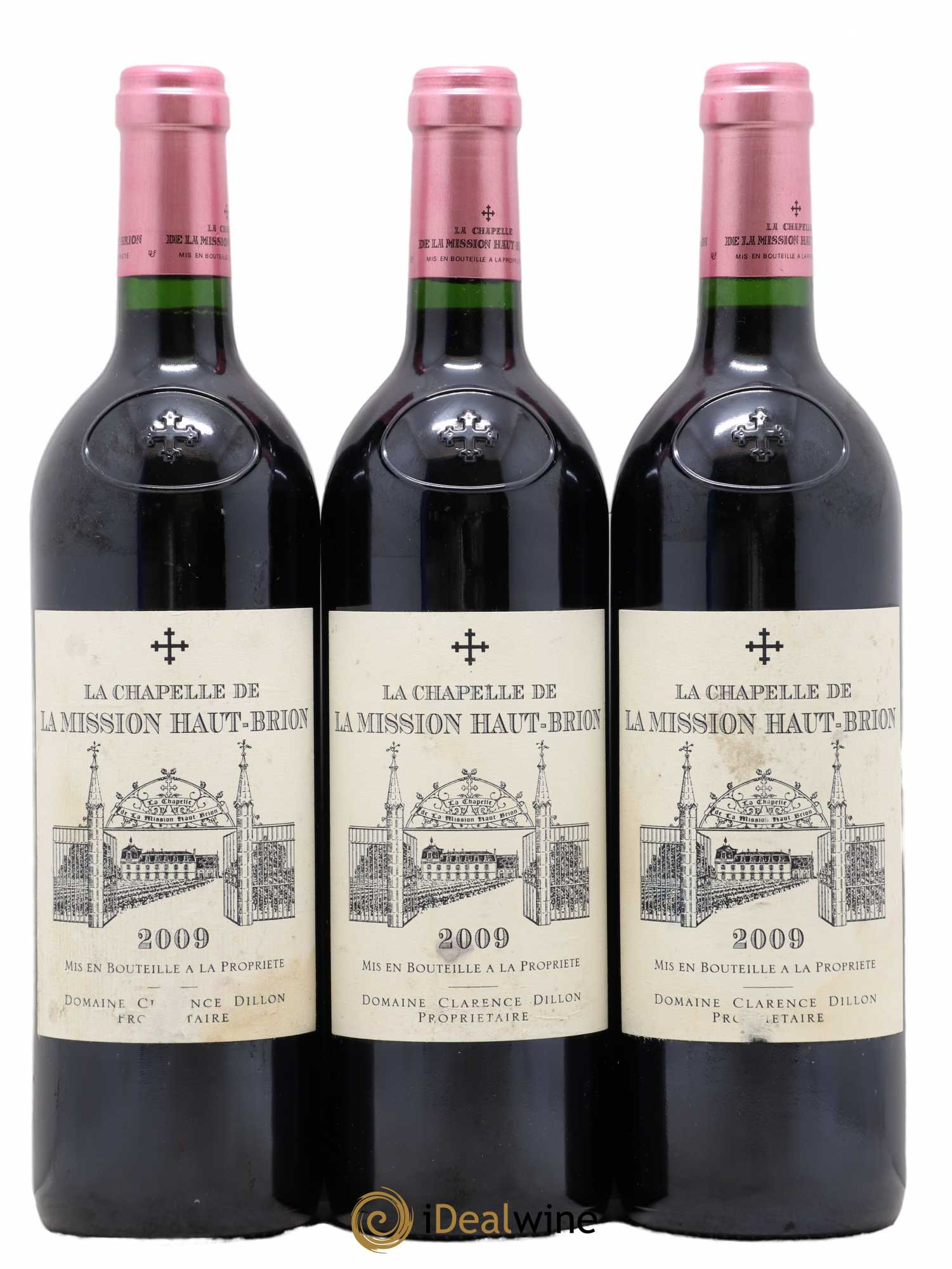 La Chapelle de La Mission Haut-Brion Second Vin 2009 - Lot de 3 bouteilles - 0
