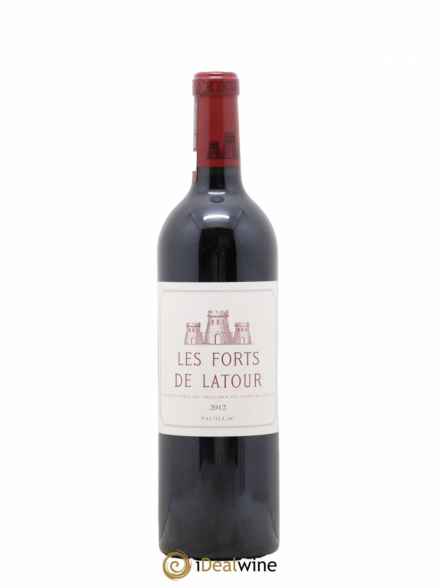 Les Forts de Latour Second Vin (sans prix de réserve) 2012 - Lot de 1 bouteille - 0