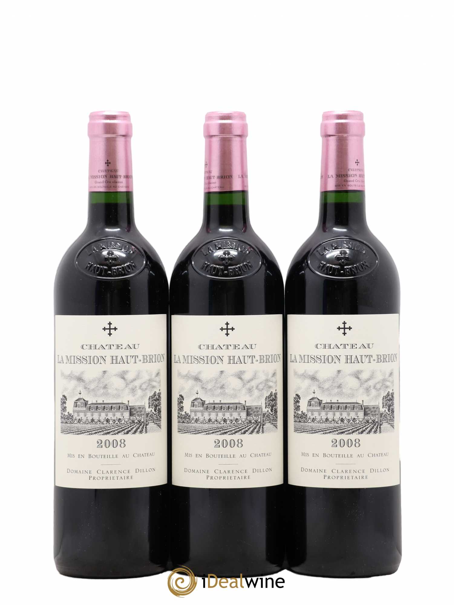 Château la Mission Haut-Brion Cru Classé de Graves 2008 - Lotto di 12 bottiglie - 1