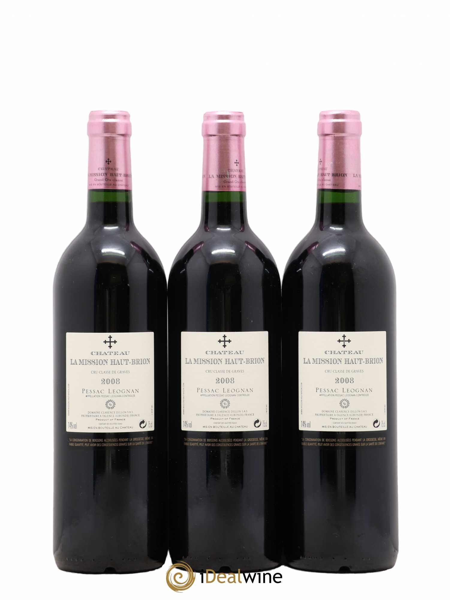 Château la Mission Haut-Brion Cru Classé de Graves 2008 - Lotto di 12 bottiglie - 4
