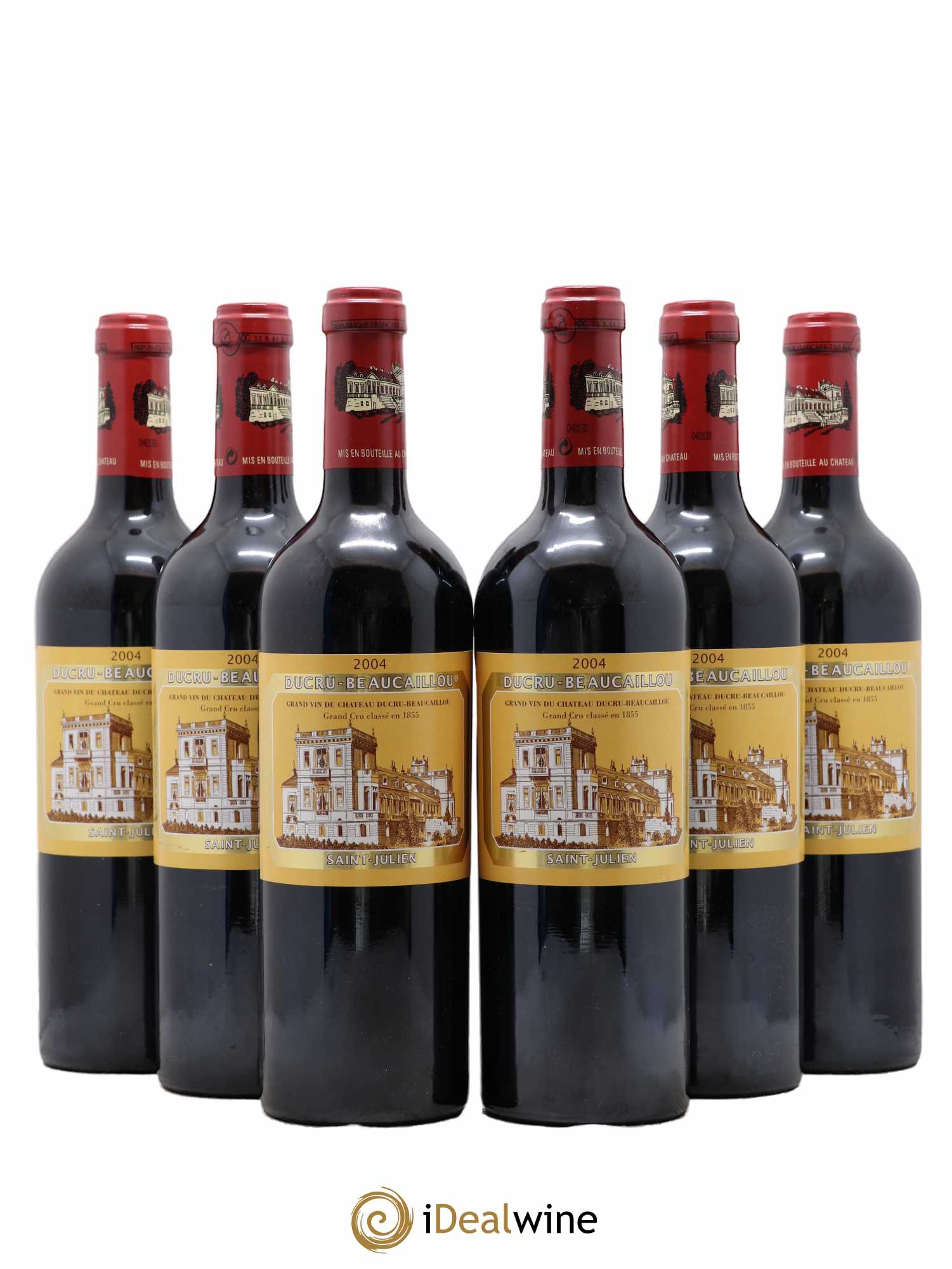 Château Ducru Beaucaillou 2ème Grand Cru Classé 2004 - Lot de 6 bouteilles - 0