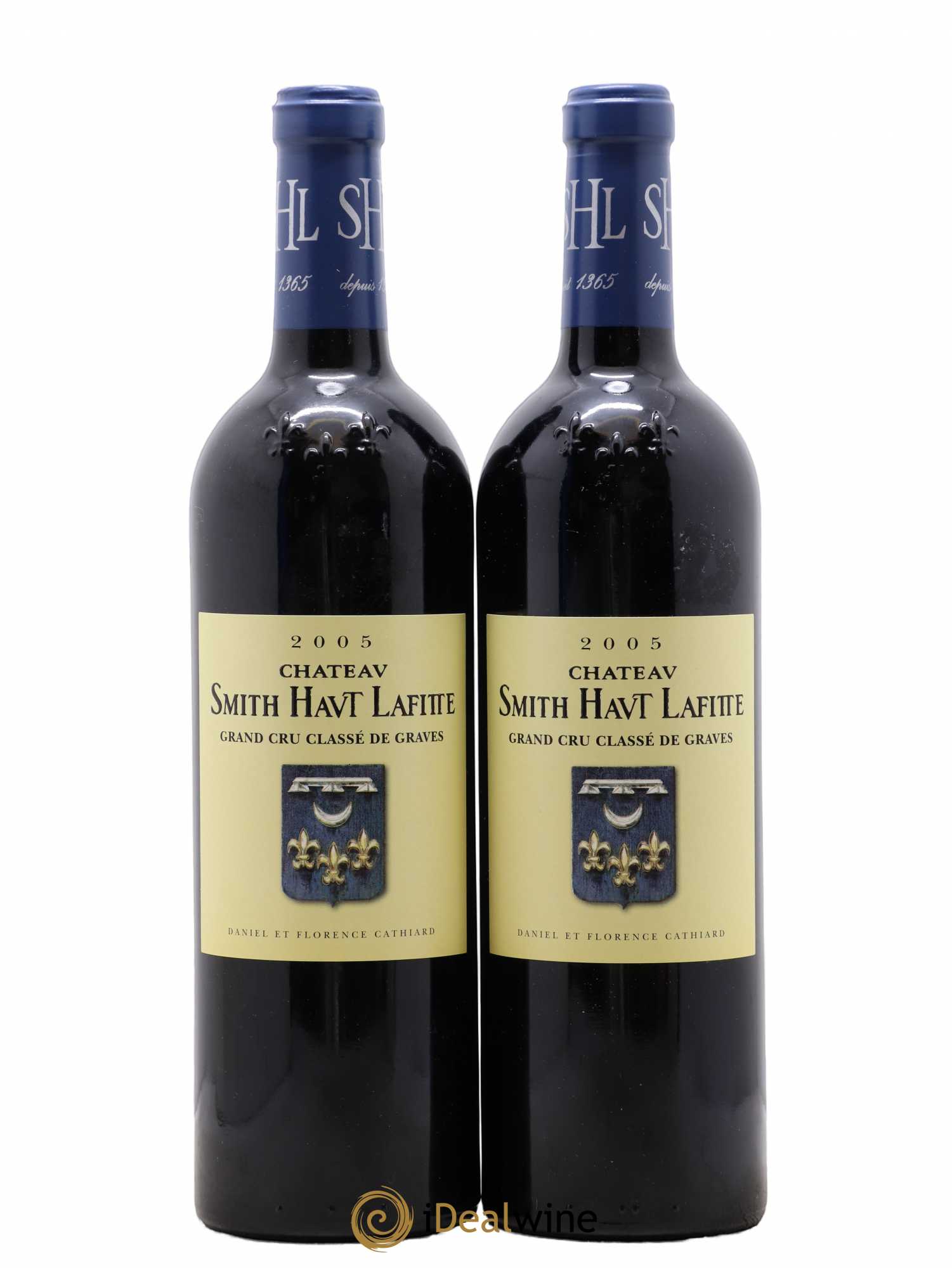 Château Smith Haut Lafitte Cru Classé de Graves 2005 - Lot de 2 bouteilles - 0