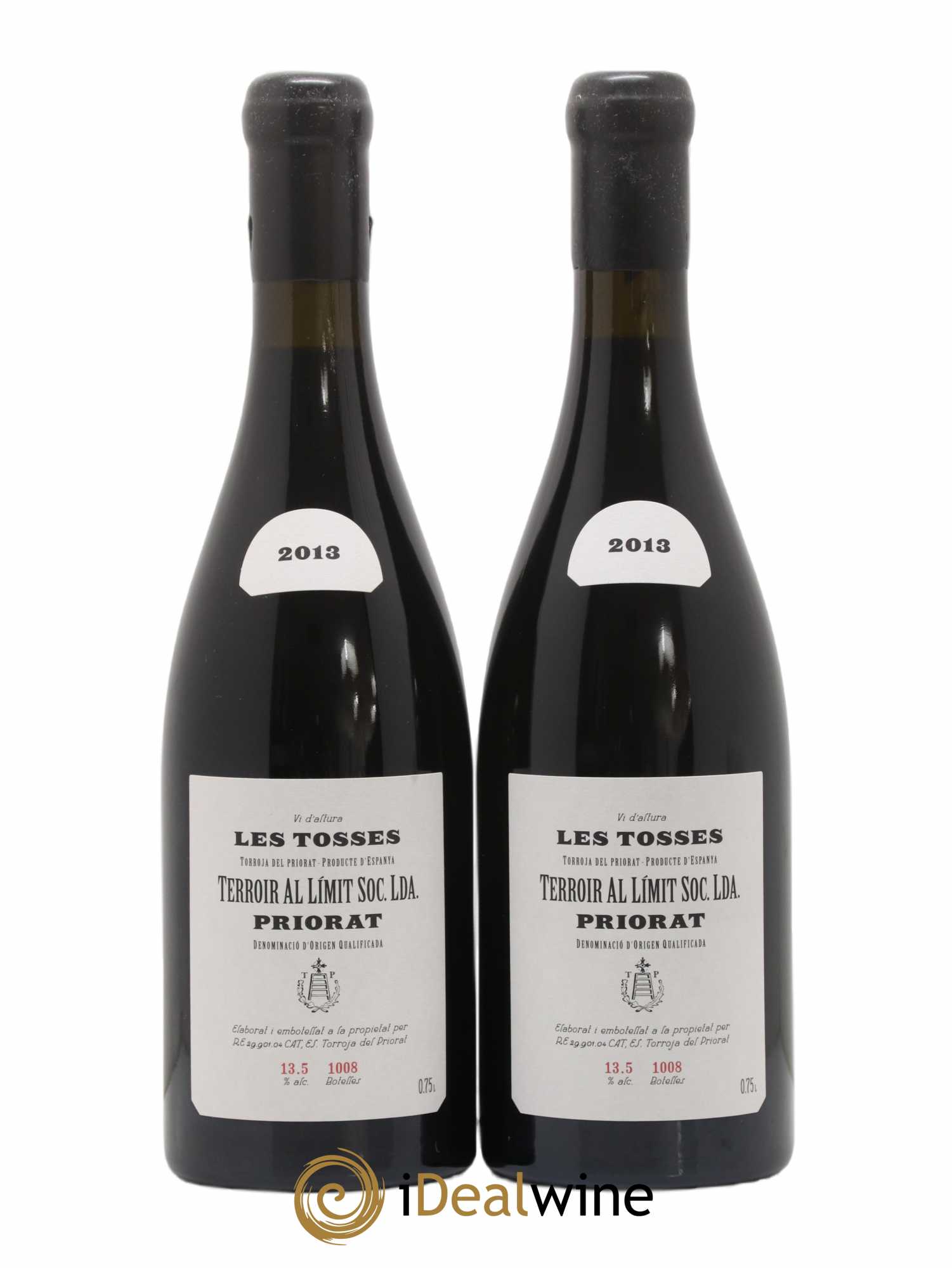 Priorat Terroir Al Limit Les Tosses Dominik Hubert 2013 - Lot de 2 bouteilles - 0