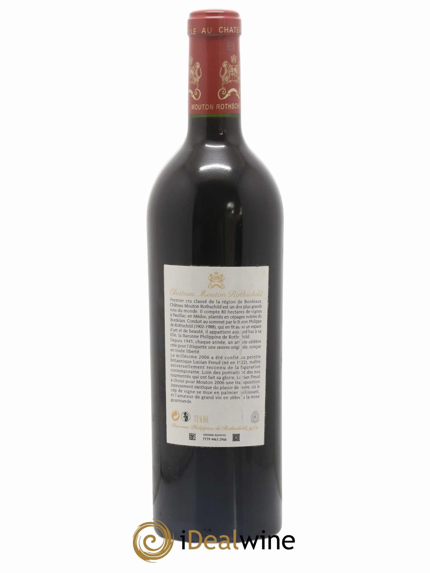 Château Mouton Rothschild 1er Grand Cru Classé 2006 - Lot of 1 bottle - 1