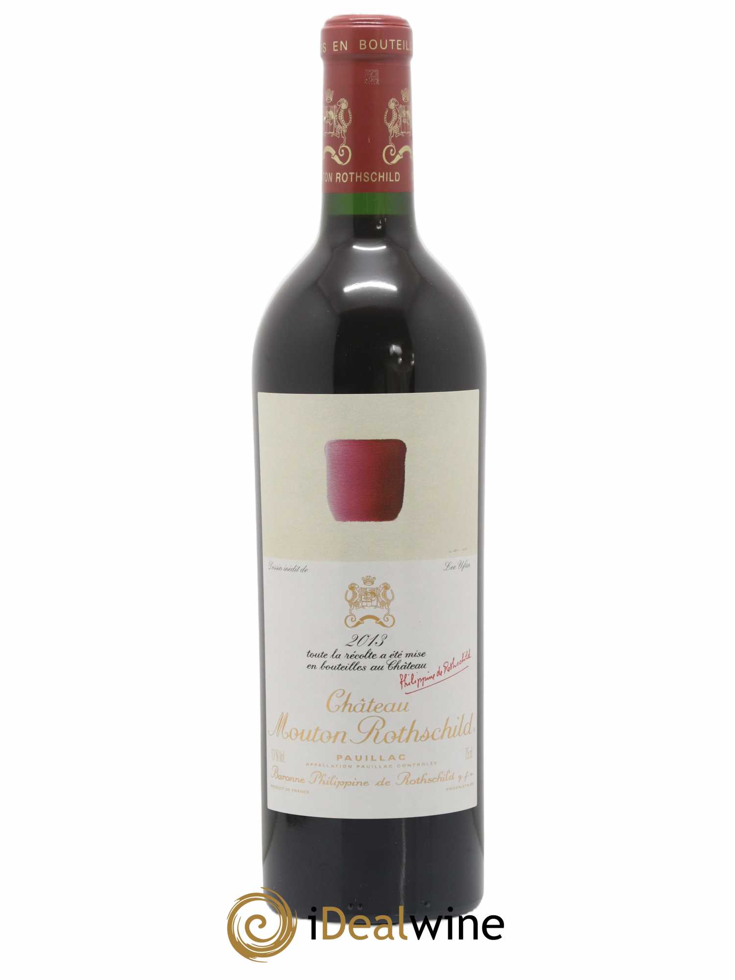 Château Mouton Rothschild 1er Grand Cru Classé 2013 - Lot de 1 bouteille - 0