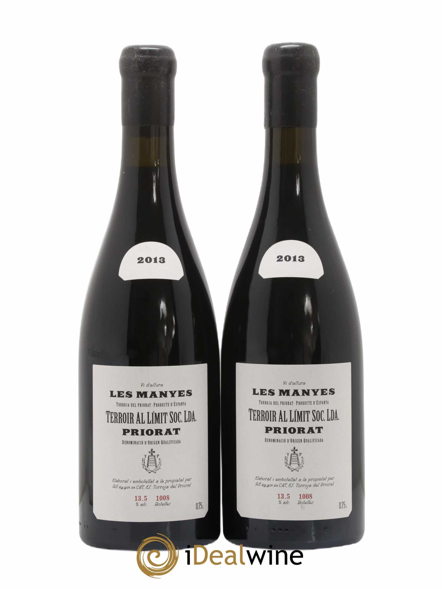 Priorat Terroir Al Limit Les Manyes Dominik Hubert 2013 - Lot de 2 bouteilles - 0