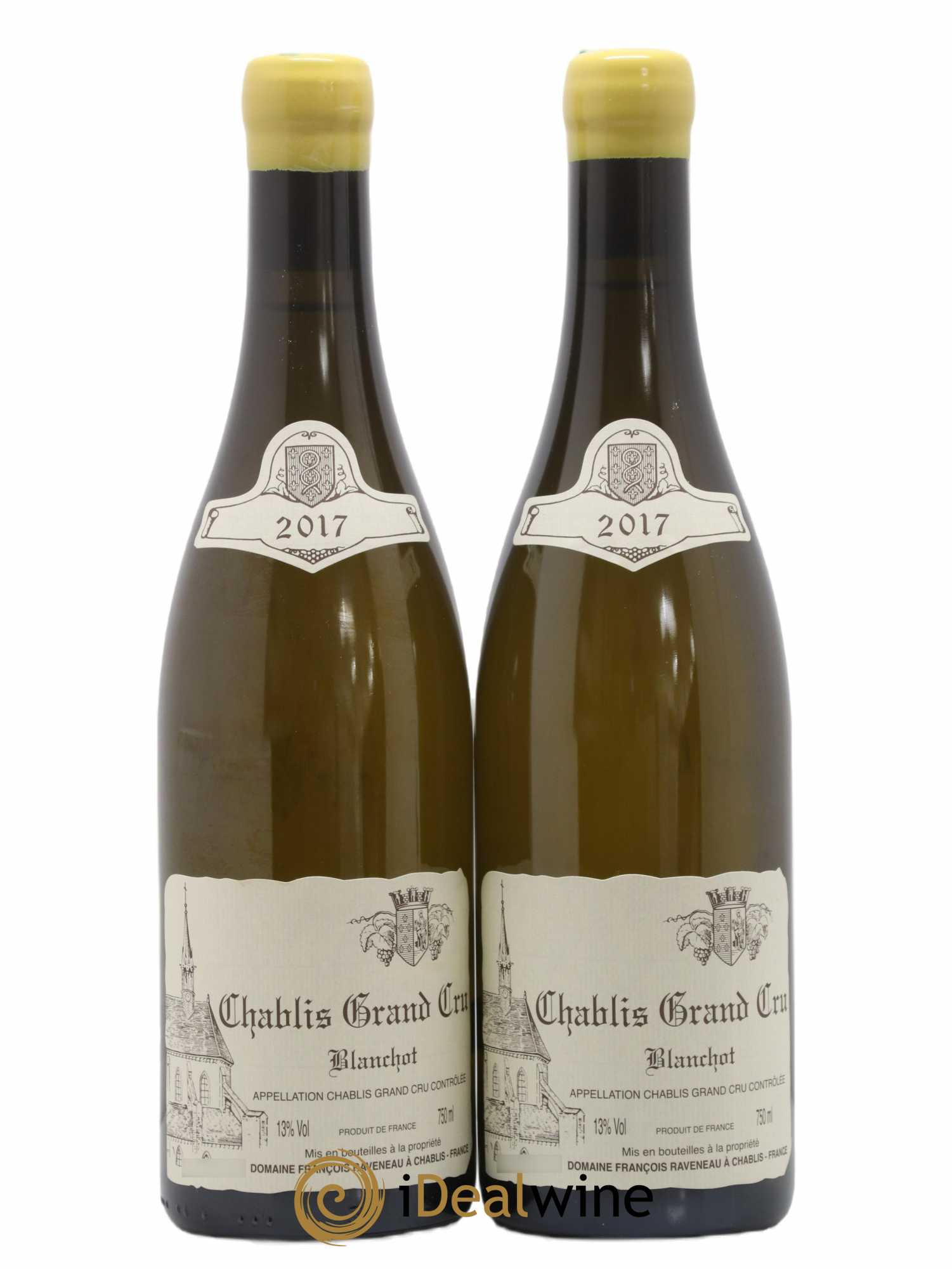 Chablis Grand Cru Blanchot Raveneau (Domaine) 2017 - Lot de 2 bouteilles - 0