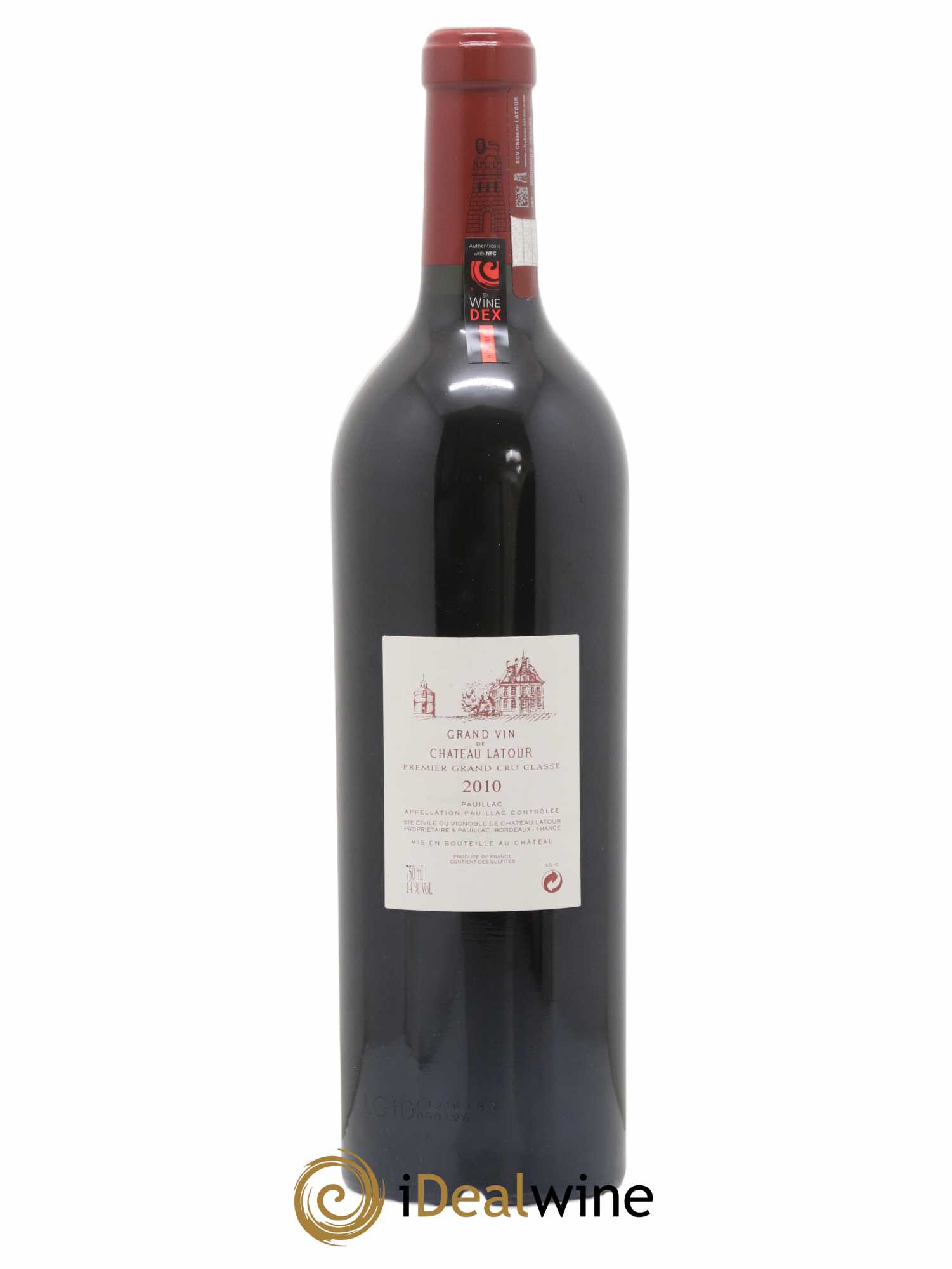 Château Latour 1er Grand Cru Classé 2010 - Lot of 1 bottle - 1