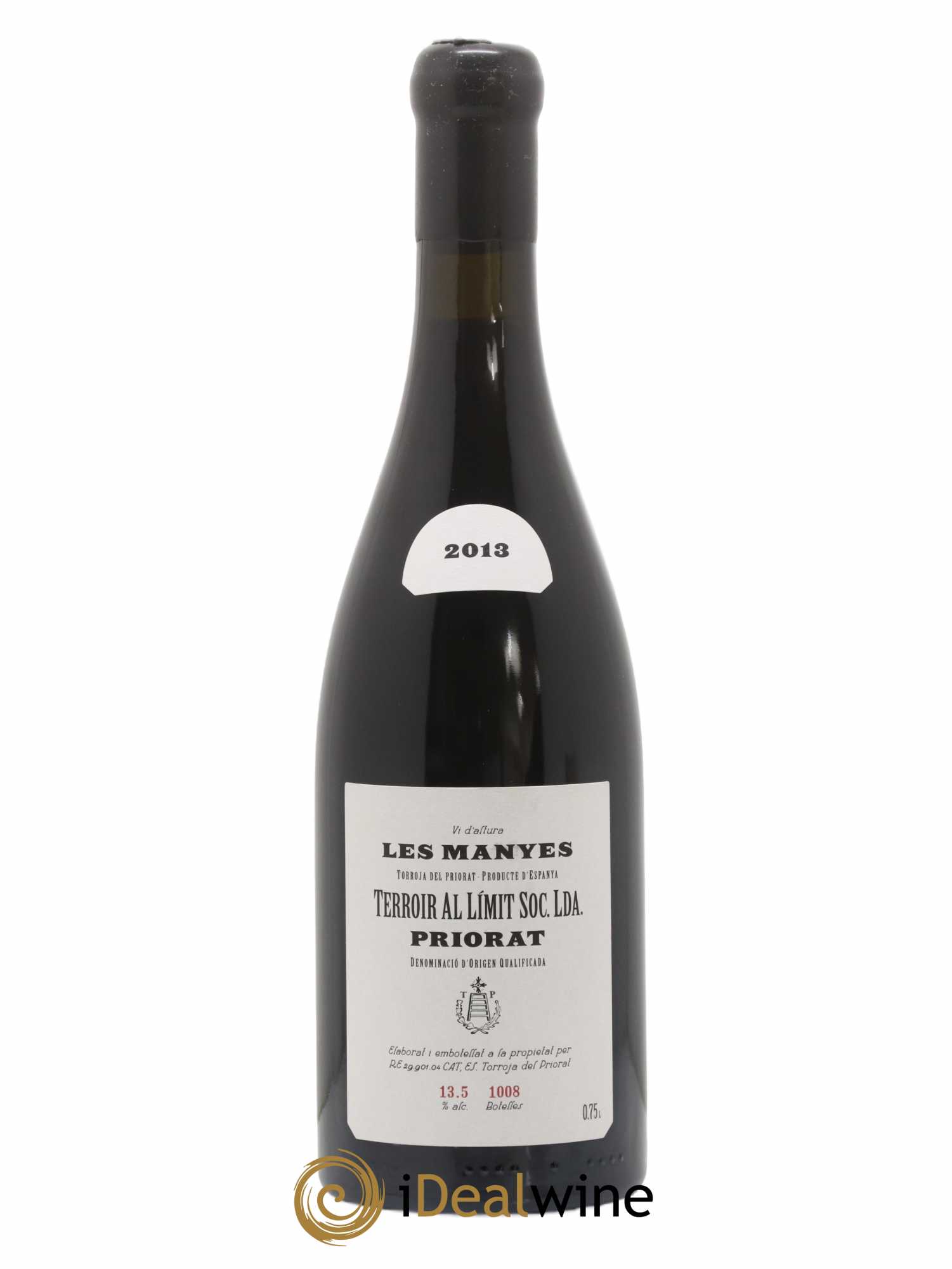 Priorat Terroir Al Limit Les Manyes Dominik Hubert 2013 - Lot de 1 bouteille - 0