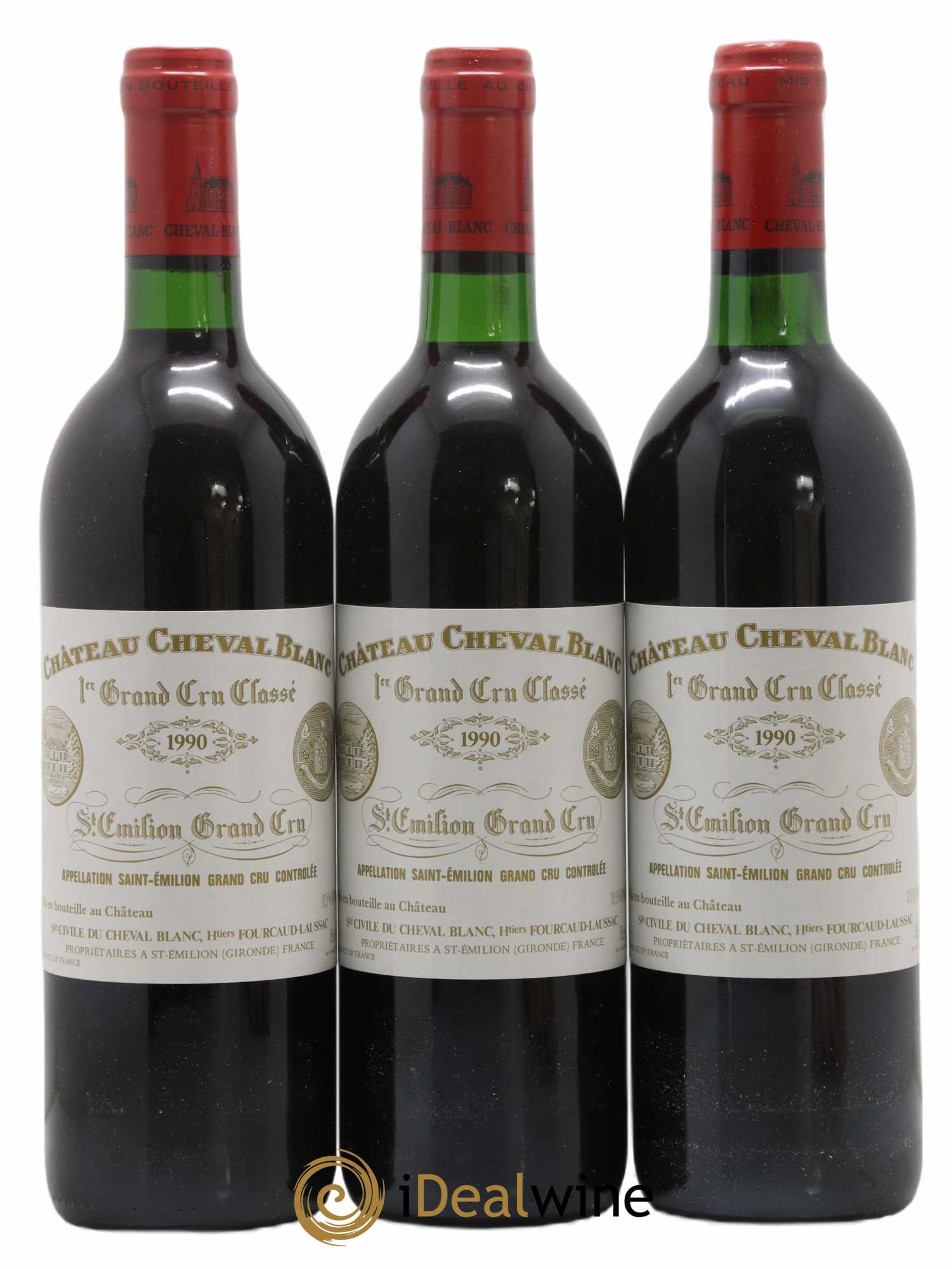 Château Cheval Blanc 1er Grand Cru Classé A 1990 - Lot de 6 bouteilles - 2