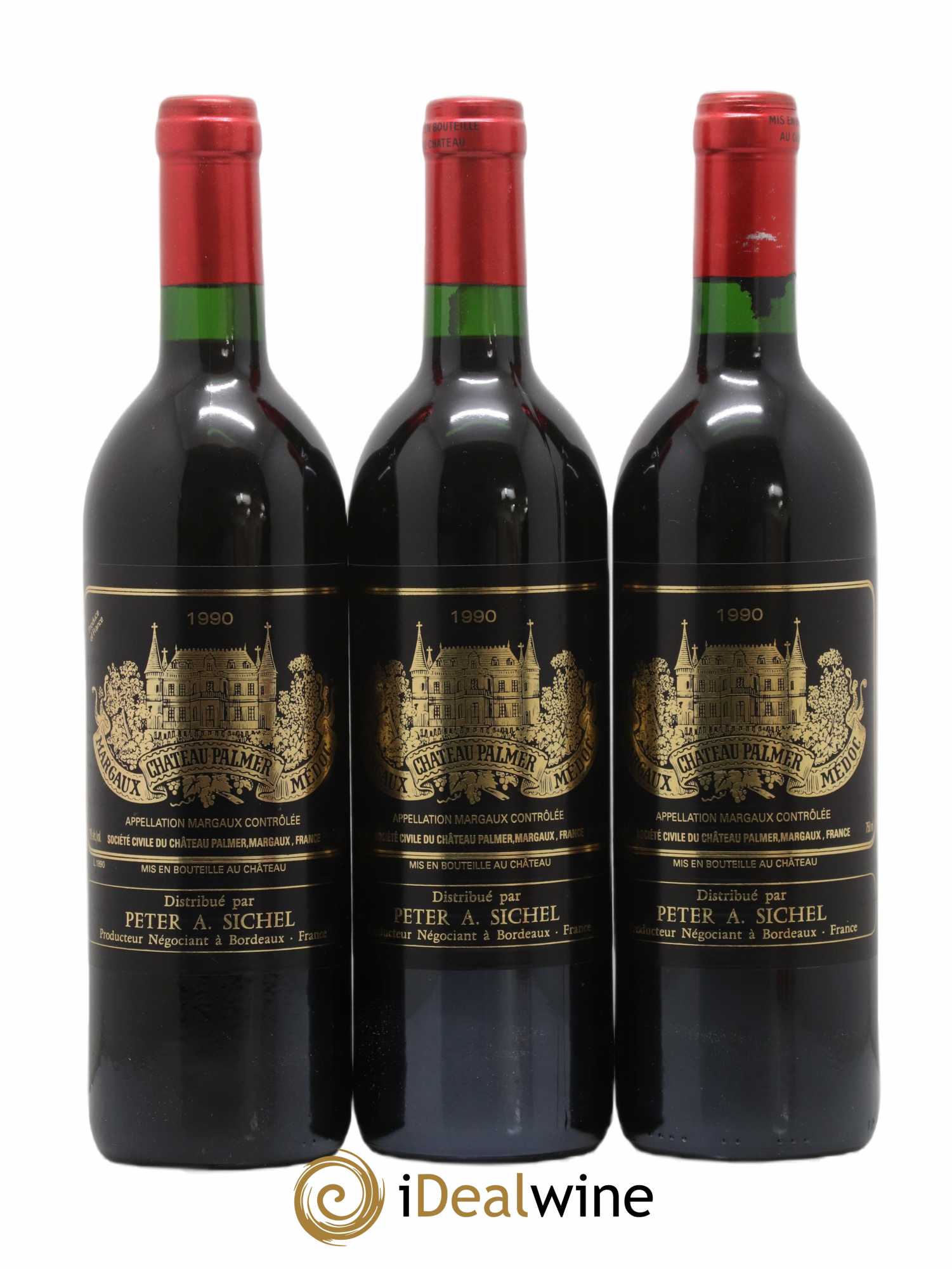 Château Palmer 3ème Grand Cru Classé 1990 - Lot of 6 bottles - 1