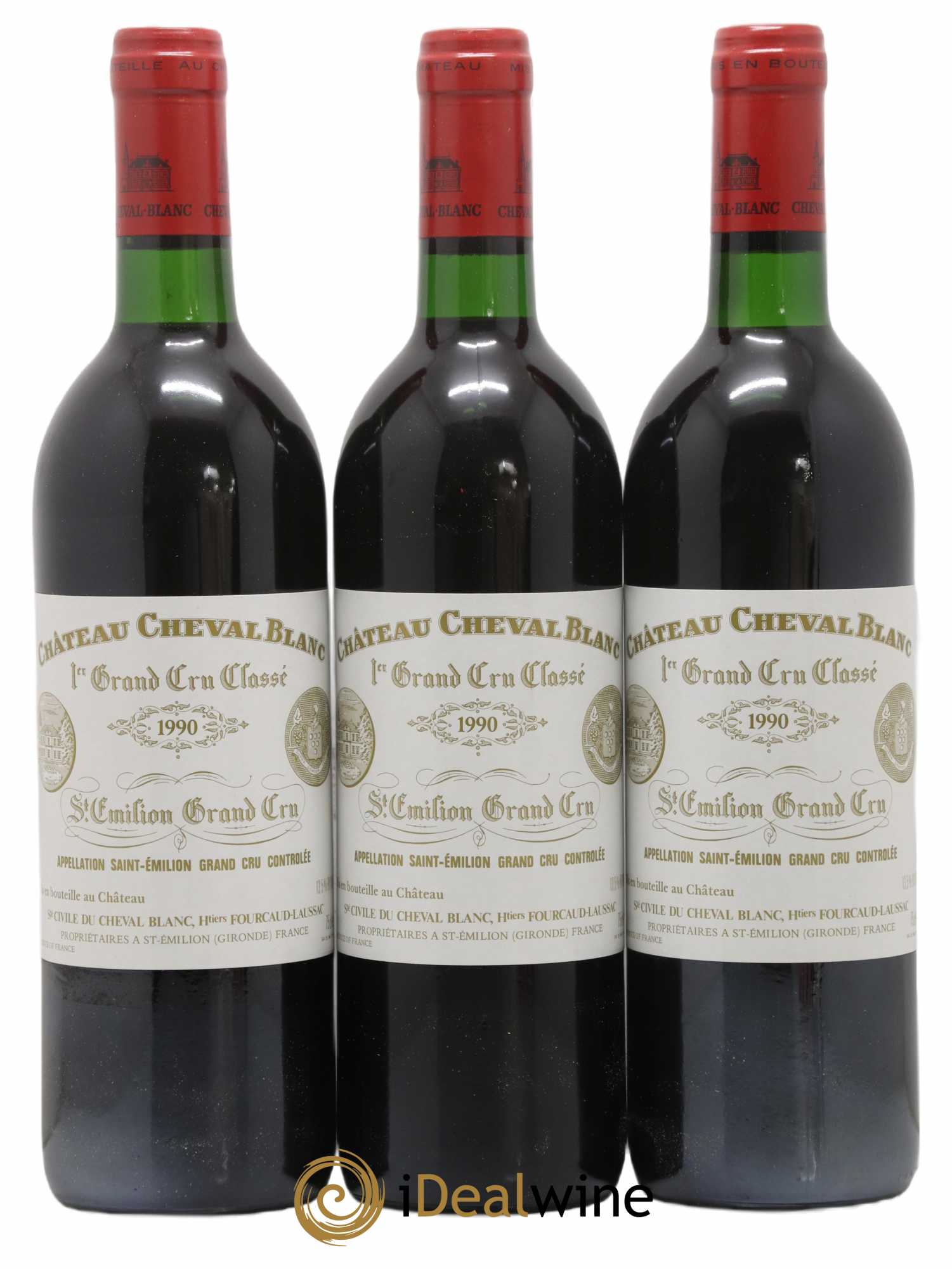 Château Cheval Blanc 1er Grand Cru Classé A 1990 - Lot de 6 bouteilles - 2