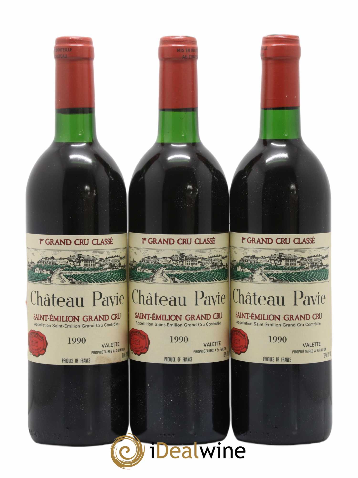 Château Pavie 1er Grand Cru Classé A 1990 - Lot de 6 bouteilles - 2