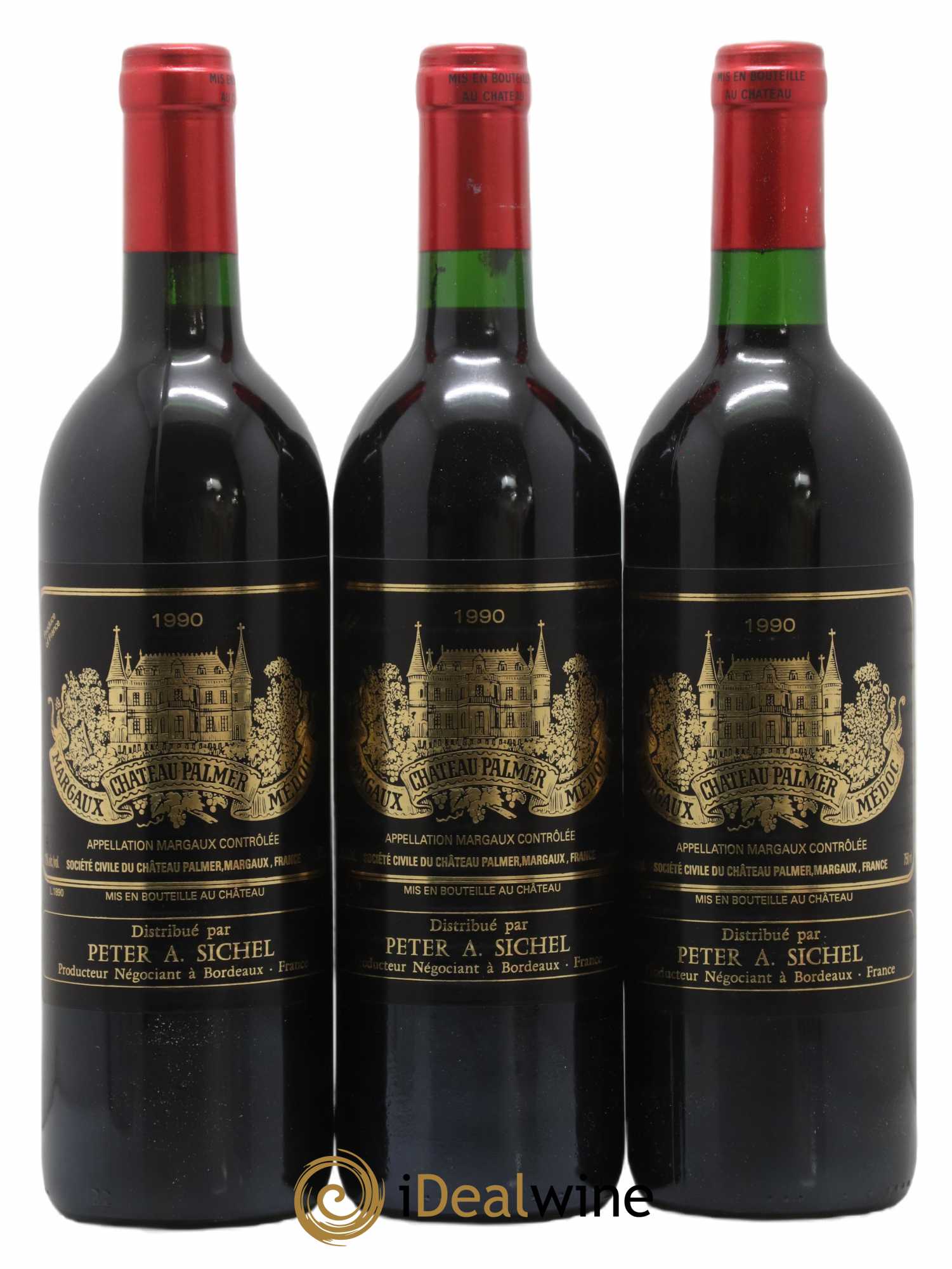 Château Palmer 3ème Grand Cru Classé 1990 - Lot of 6 bottles - 1