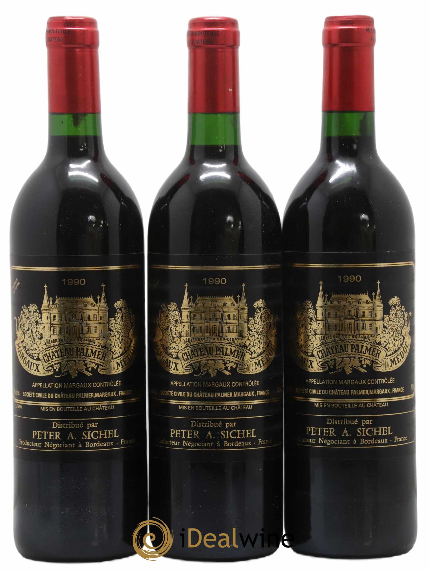 Château Palmer 3ème Grand Cru Classé 1990 - Lot of 6 bottles - 2