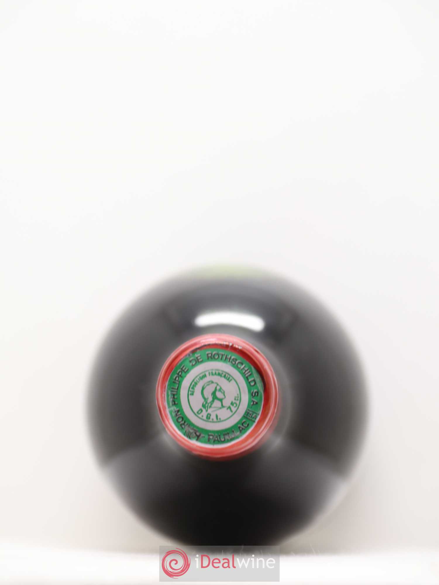 Château Mouton Rothschild 1er Grand Cru Classé 1975 - Lot de 1 bouteille - 1