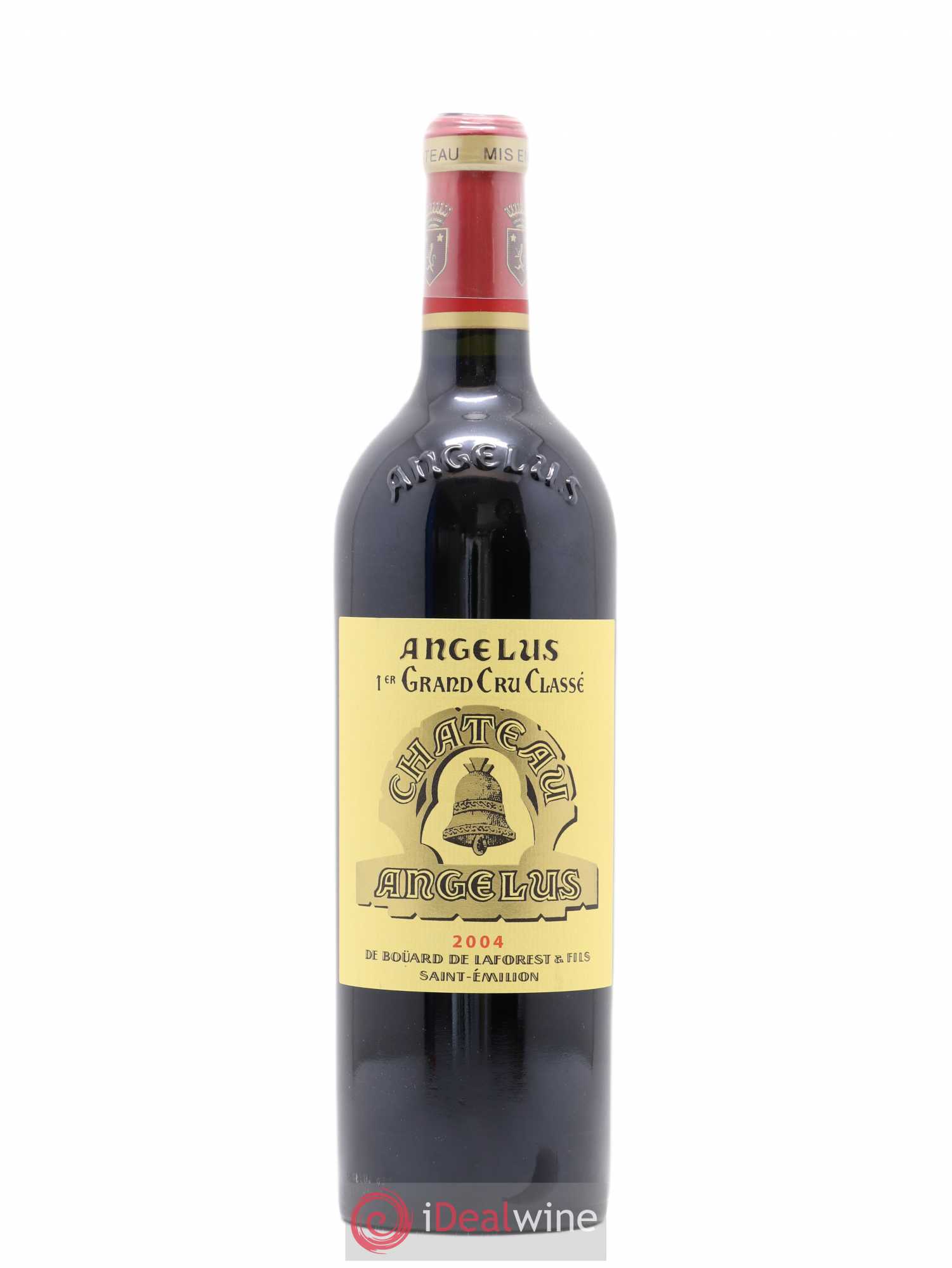 Château Angélus 1er Grand Cru Classé A 2004 - Lot de 1 bouteille - 0