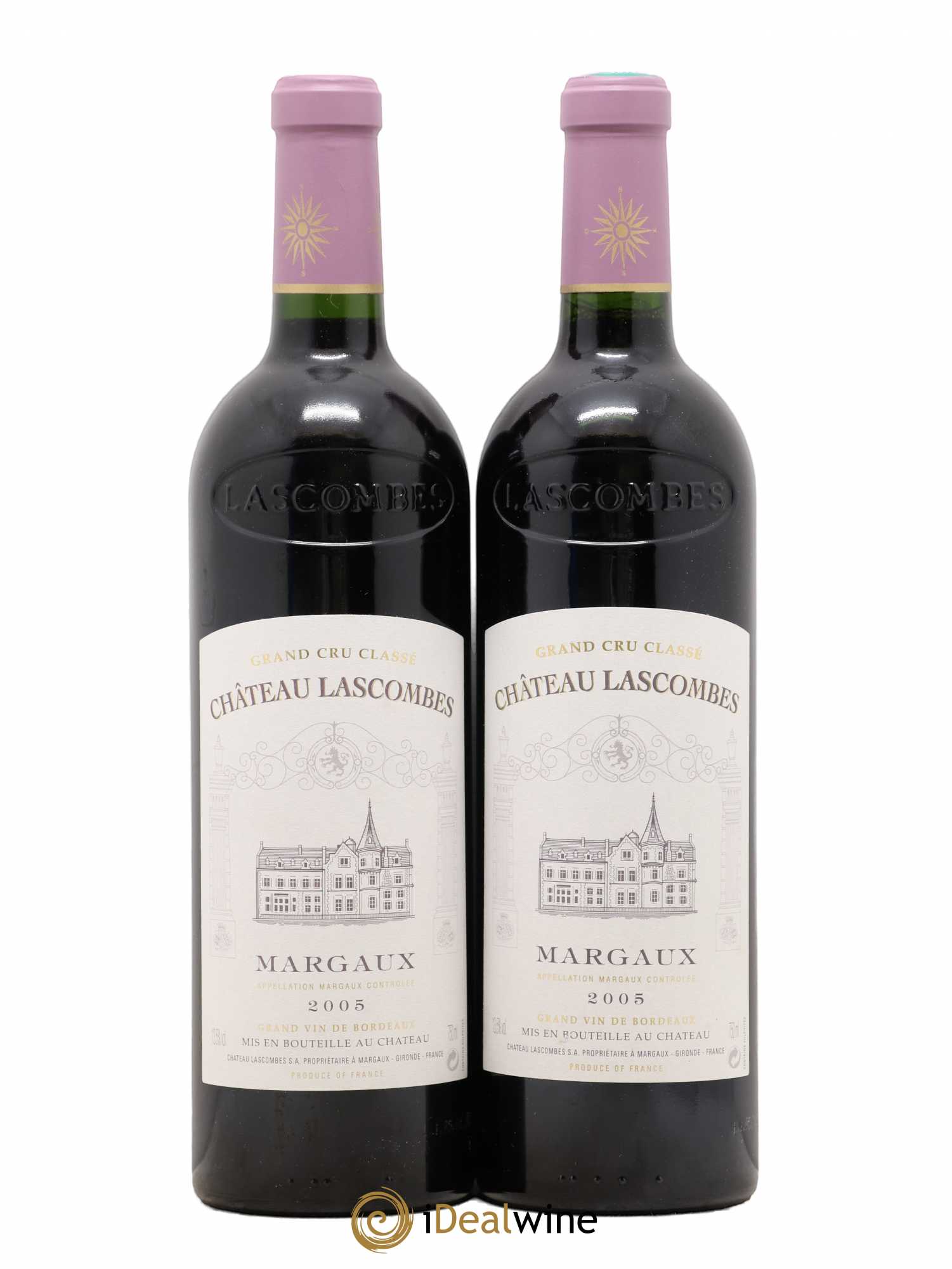 Château Lascombes 2ème Grand Cru Classé 2005 - Lot de 2 bouteilles - 0