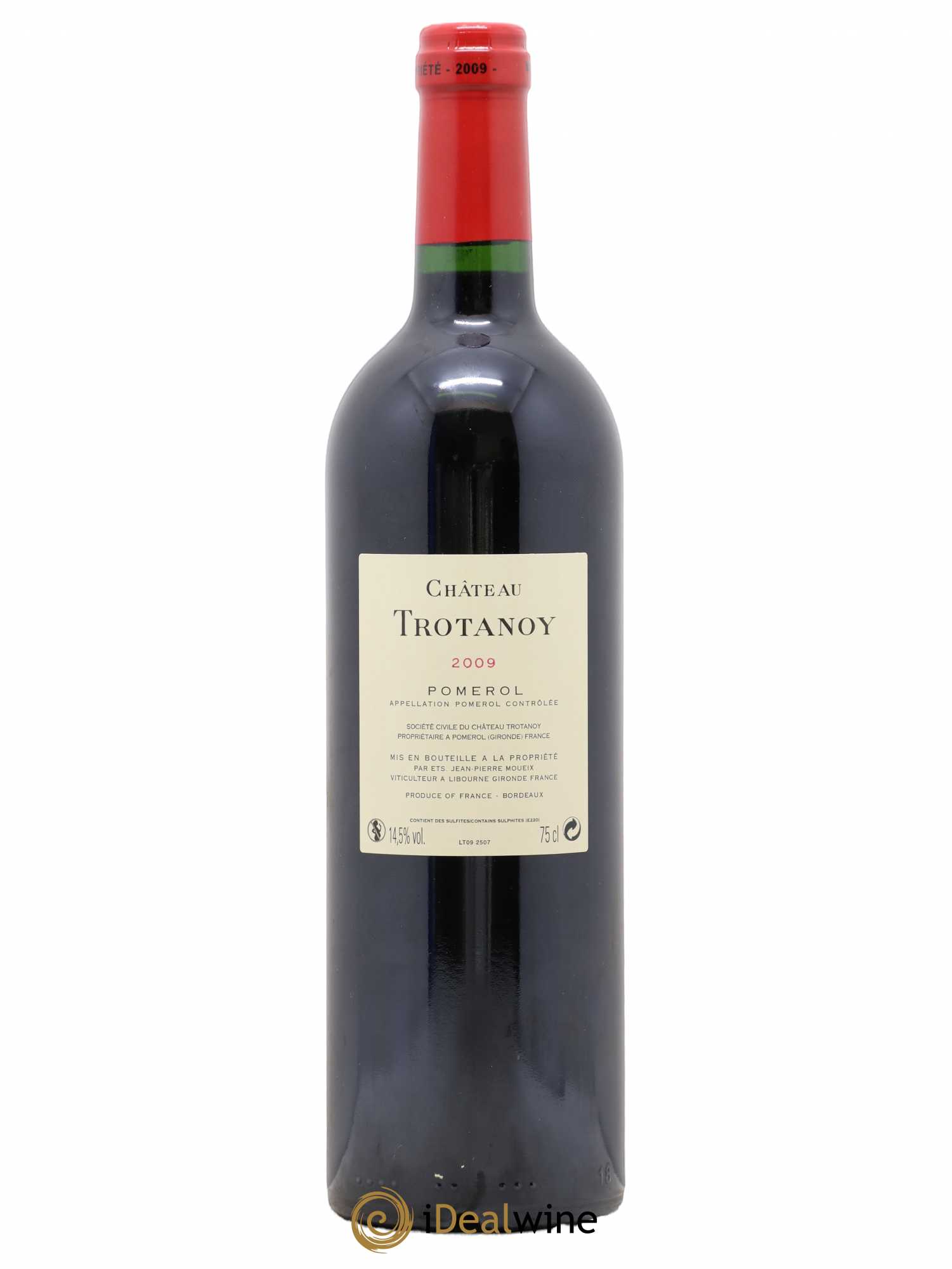 Château Trotanoy 2009 - Lot de 1 bouteille - 1