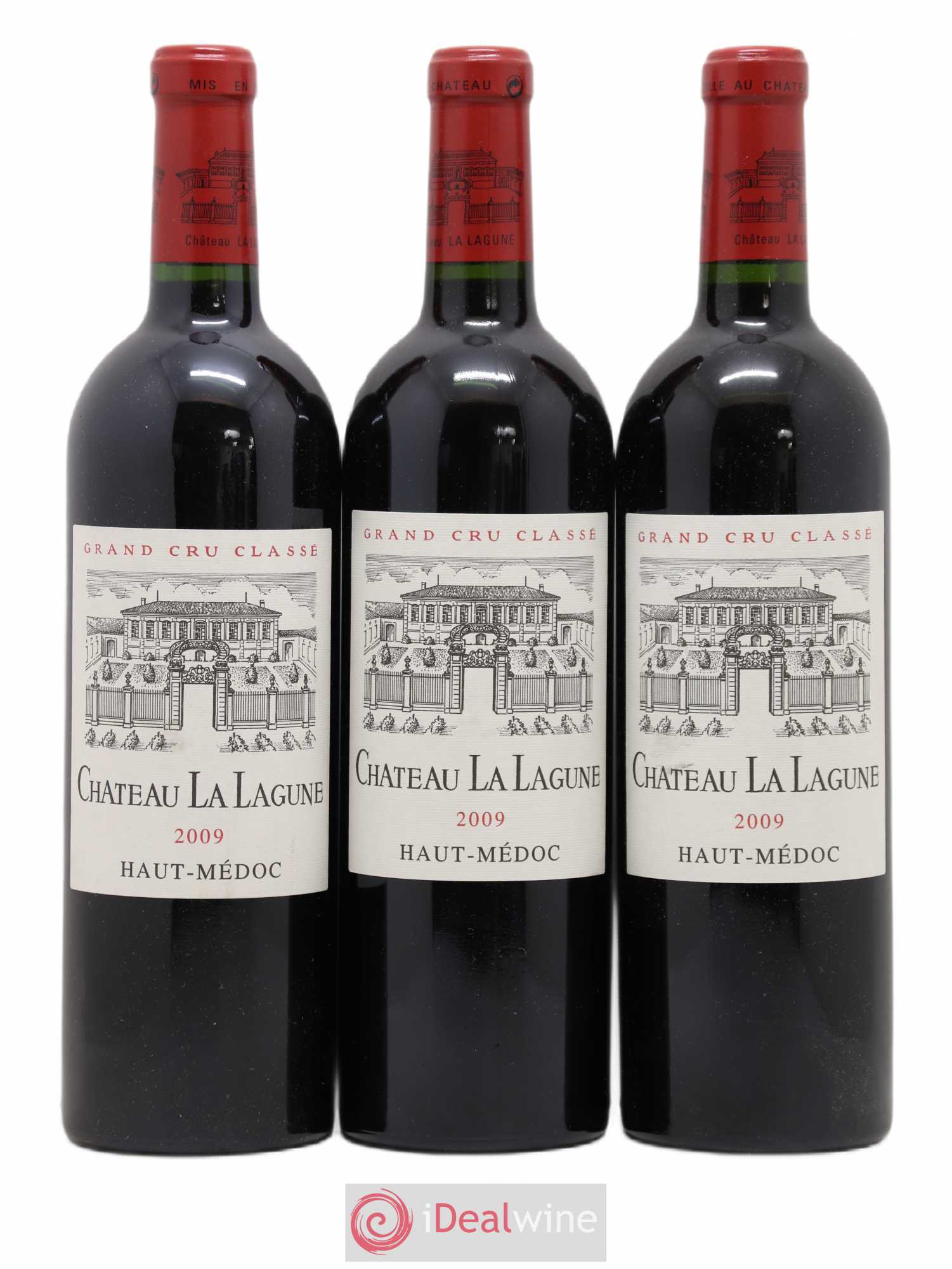 Château la Lagune 3ème Grand Cru Classé 2009 - Lot de 3 bouteilles - 0