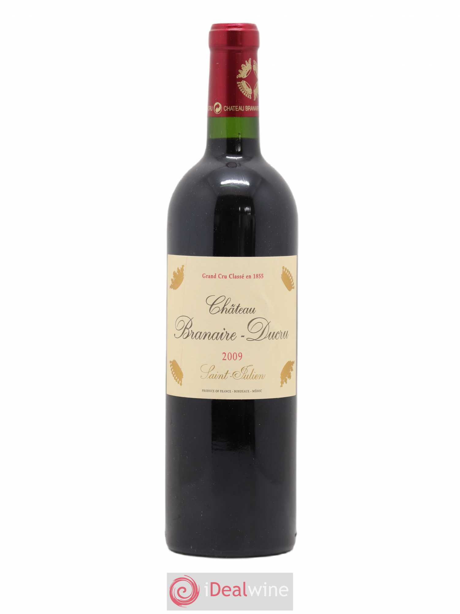 Château Branaire Ducru 4ème Grand Cru Classé 2009 - Lot de 1 bouteille - 0