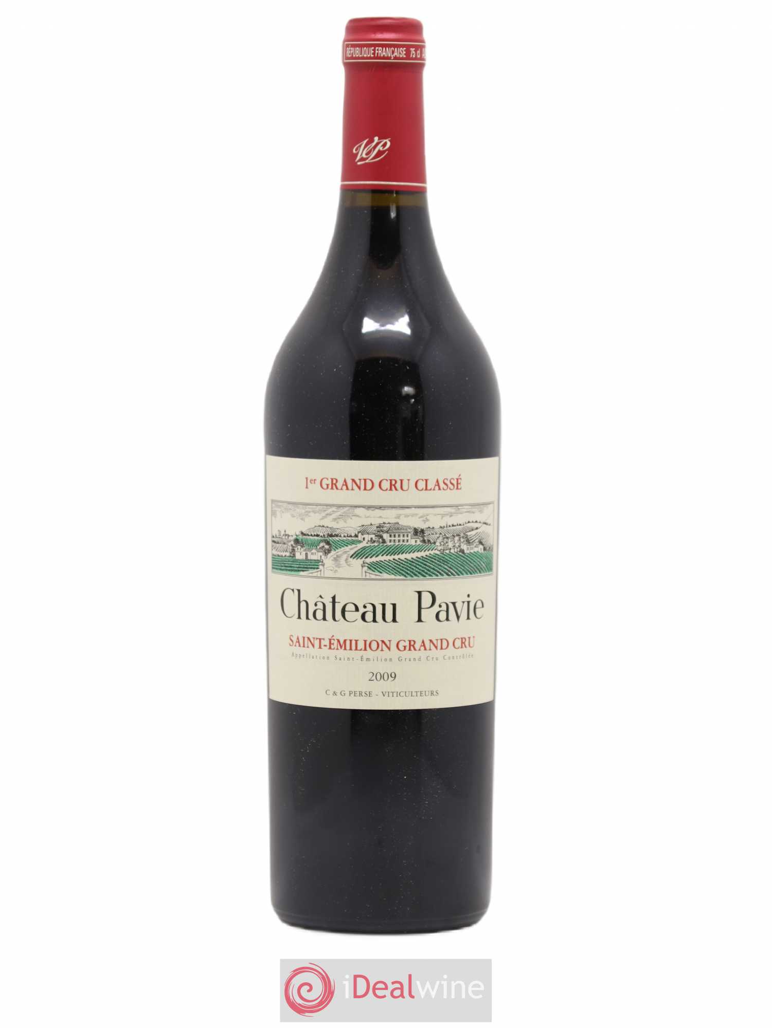 Château Pavie 1er Grand Cru Classé A 2009 - Lot de 1 bouteille - 0