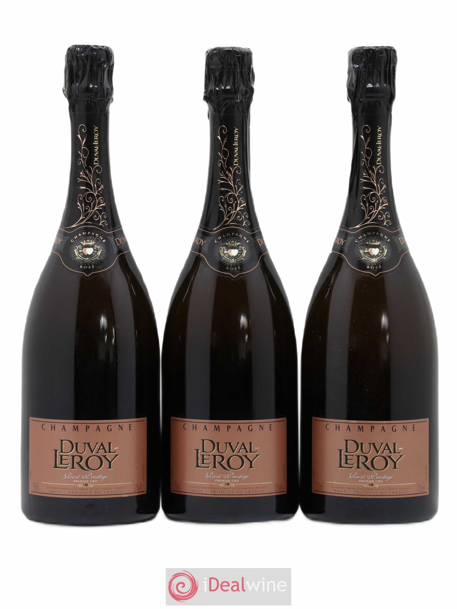 Champagne - Duval Leroy - Lot de 3 bouteilles - 0