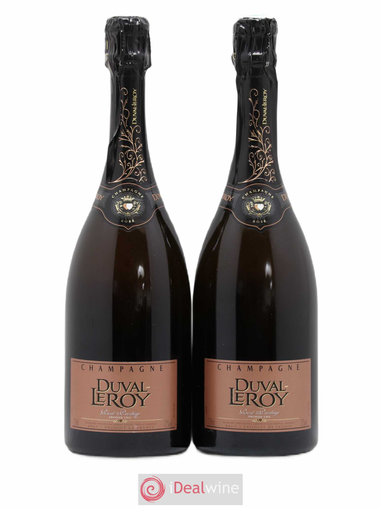Champagne - Duval Leroy - Lot de 2 bouteilles - 0