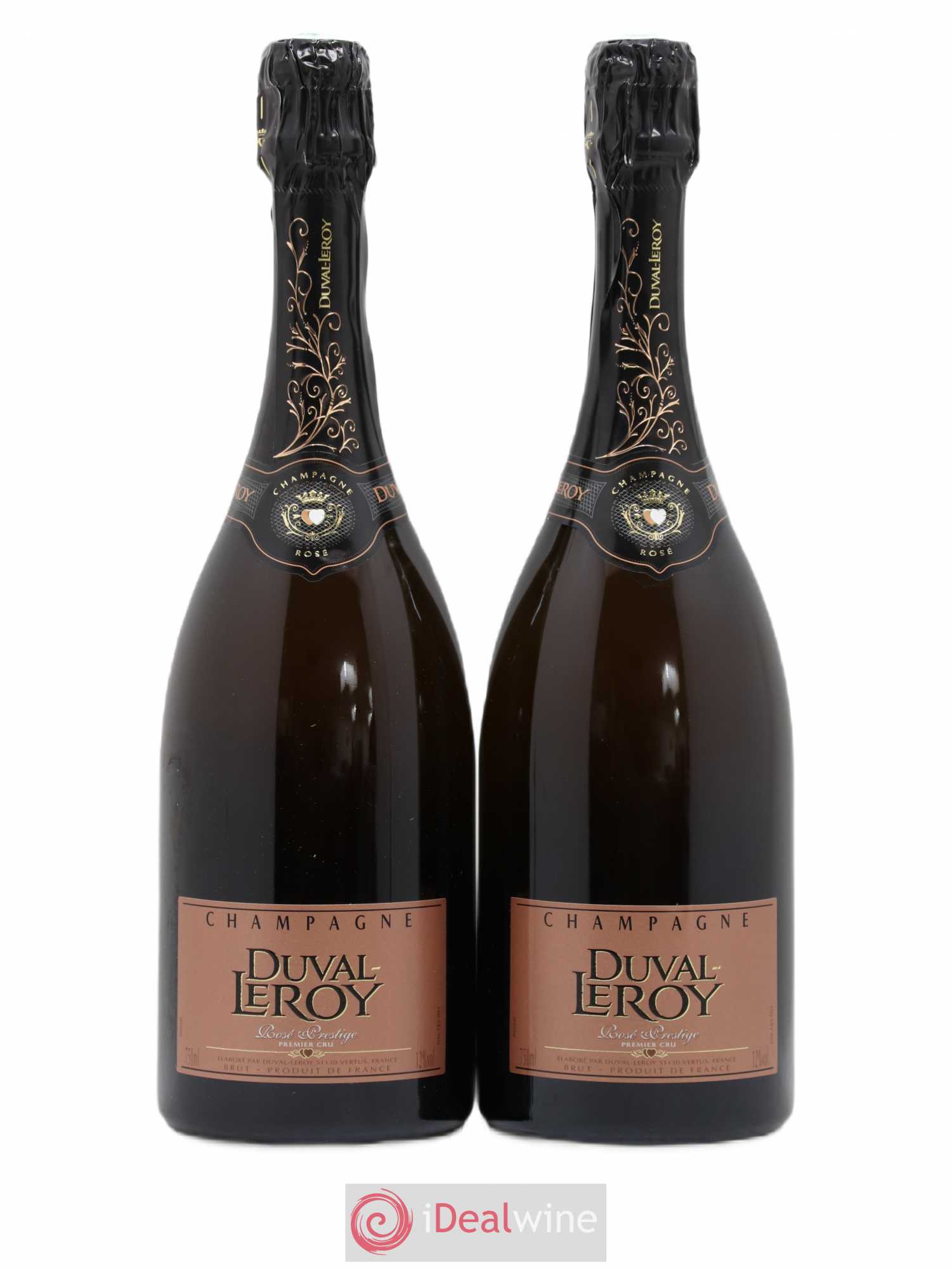 Champagne - Duval Leroy - Lot de 2 bouteilles - 0