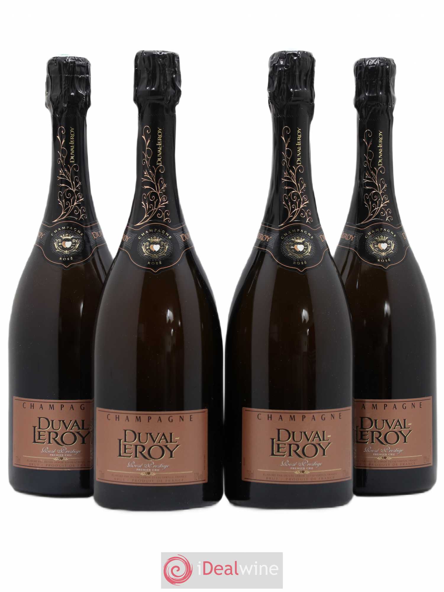 Champagne - Duval Leroy - Lot de 4 bouteilles - 0