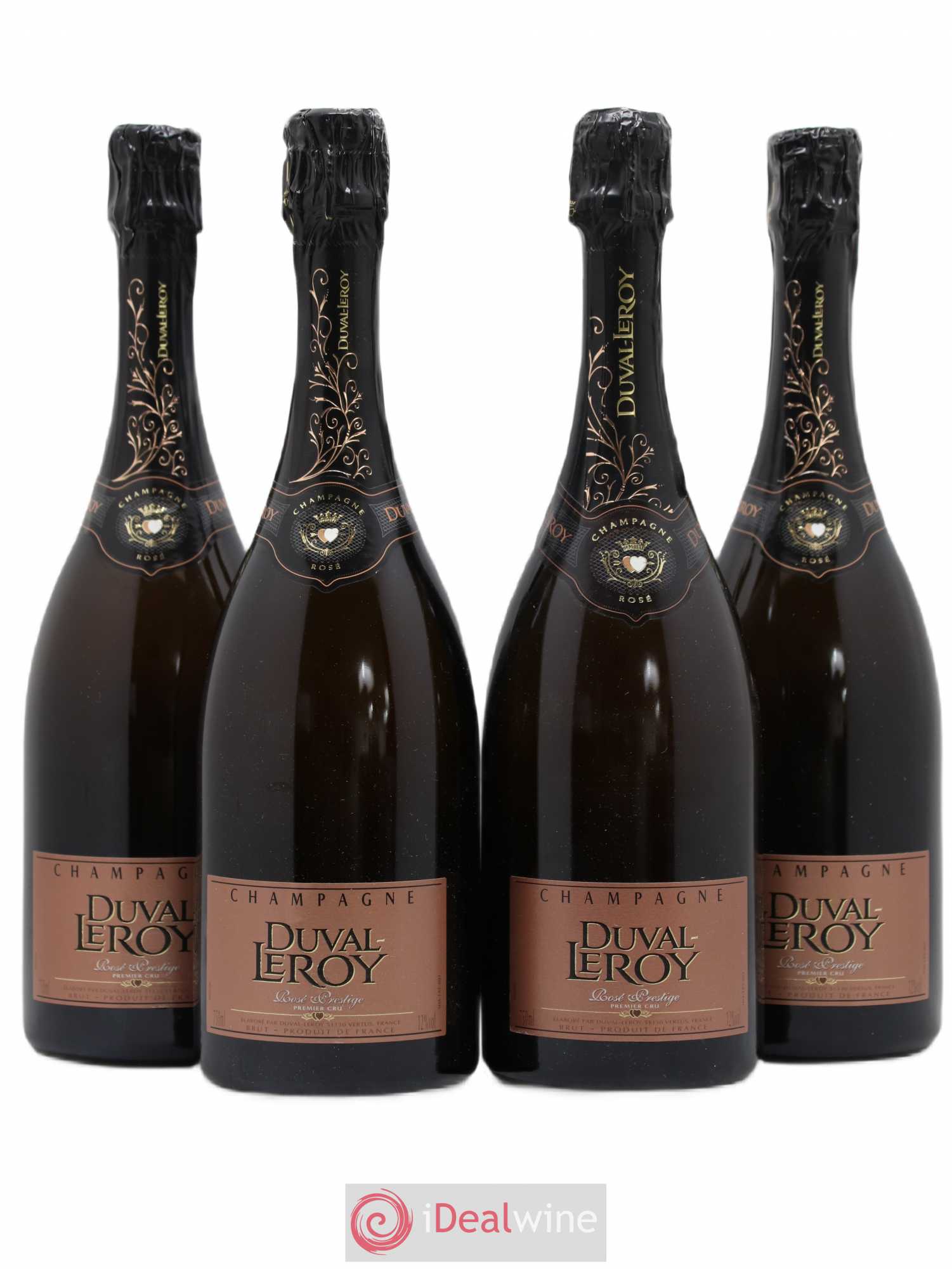 Champagne - Duval Leroy - Lot de 4 bouteilles - 0