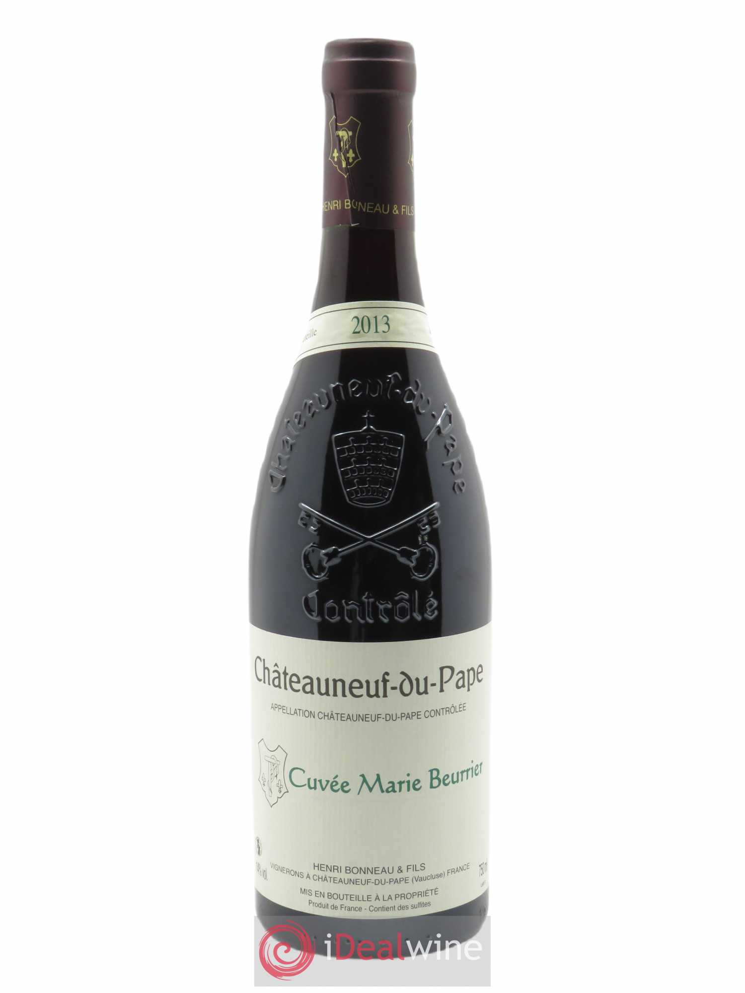 Châteauneuf-du-Pape Marie Beurrier Henri Bonneau & Fils 2013 - Lot de 1 bouteille - 0