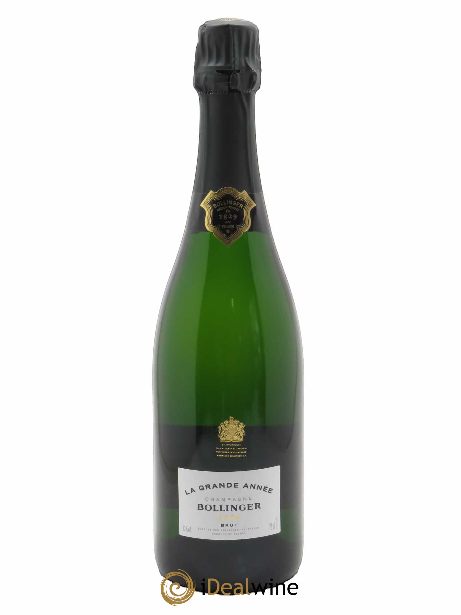 La Grande Année Brut Bollinger (CBO à partir de 3 bts) 2004 - Lot de 1 bouteille - 0