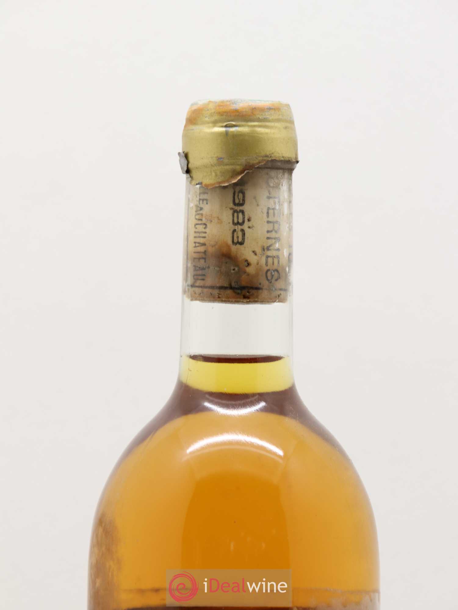 Sauternes Château Sahuc Les Tours 1983 - Posten von 1 Flasche - 1