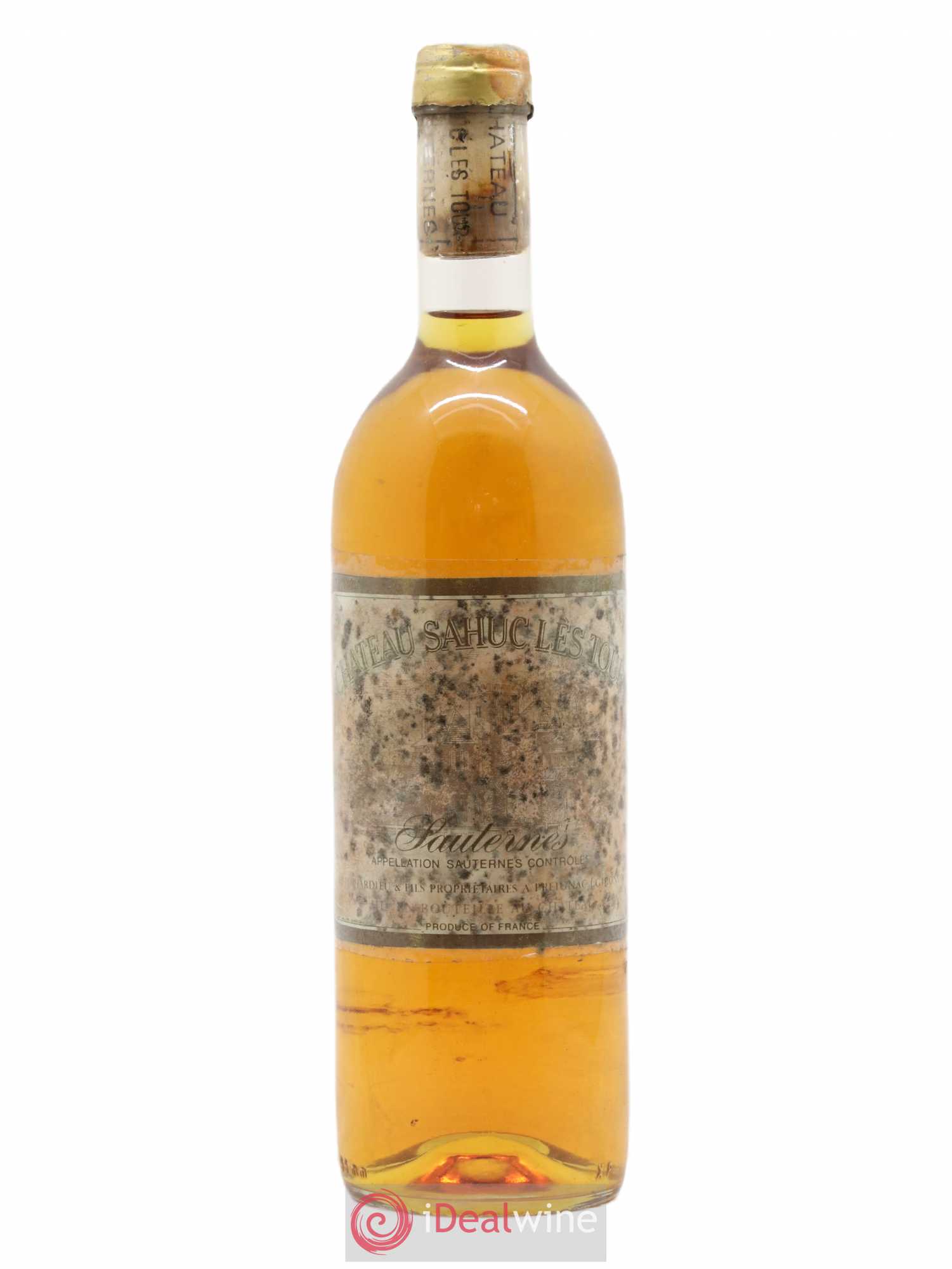 Sauternes Château Sahuc Les Tours 1983 - Posten von 1 Flasche - 0