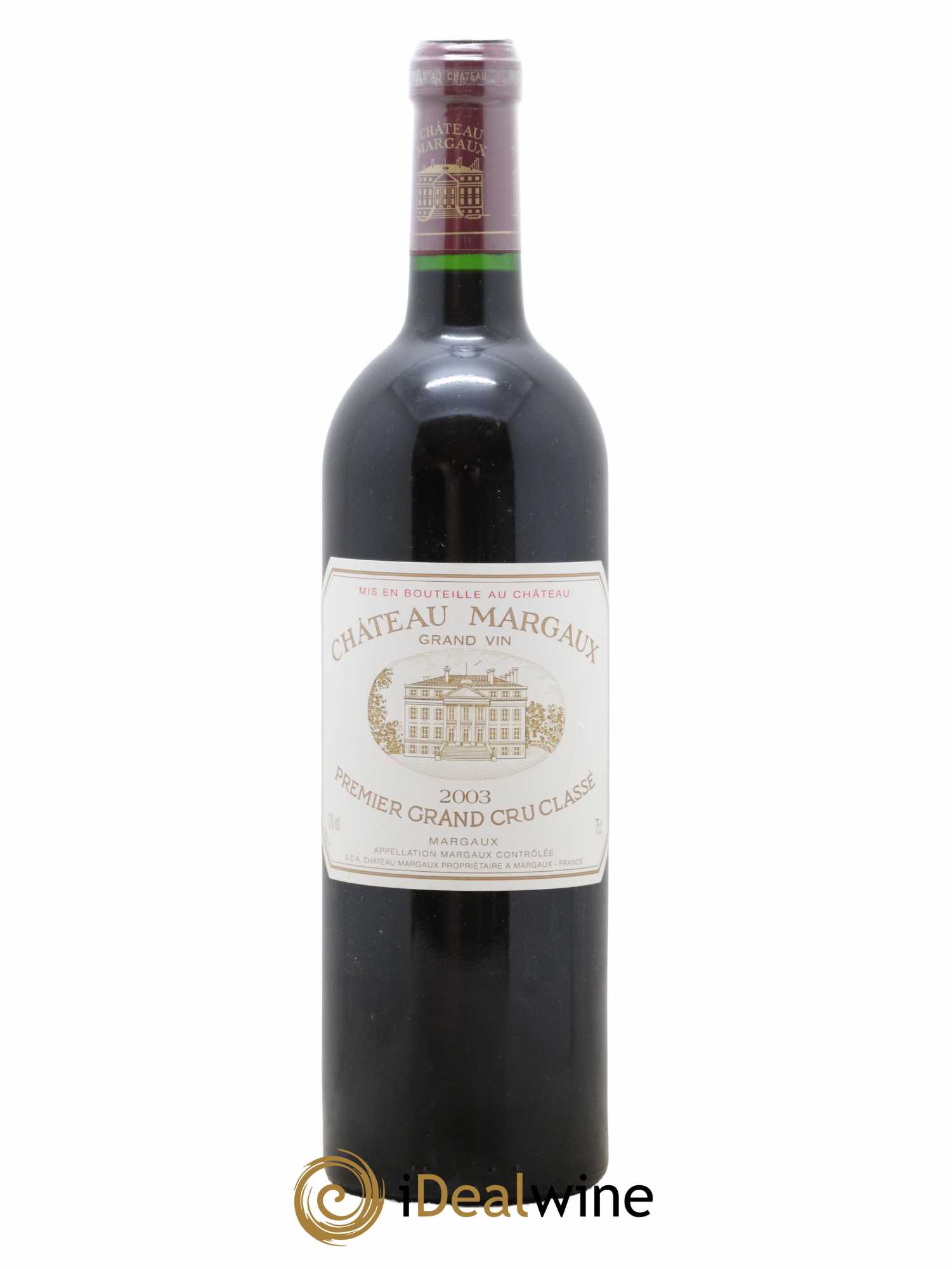 Château Margaux 1er Grand Cru Classé 2003 - Lot de 1 bouteille - 0