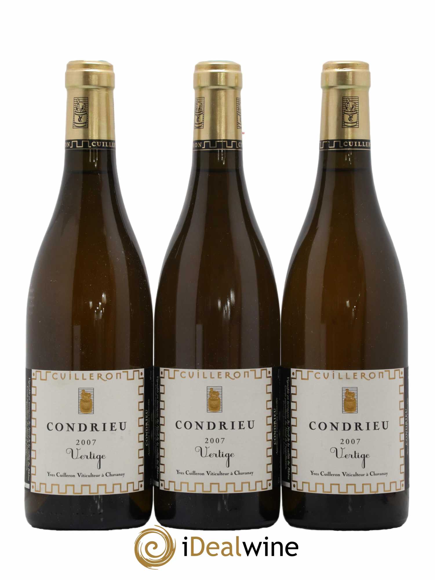 Condrieu Vertige Yves Cuilleron (Domaine) 2007 - Lot de 3 bouteilles - 0