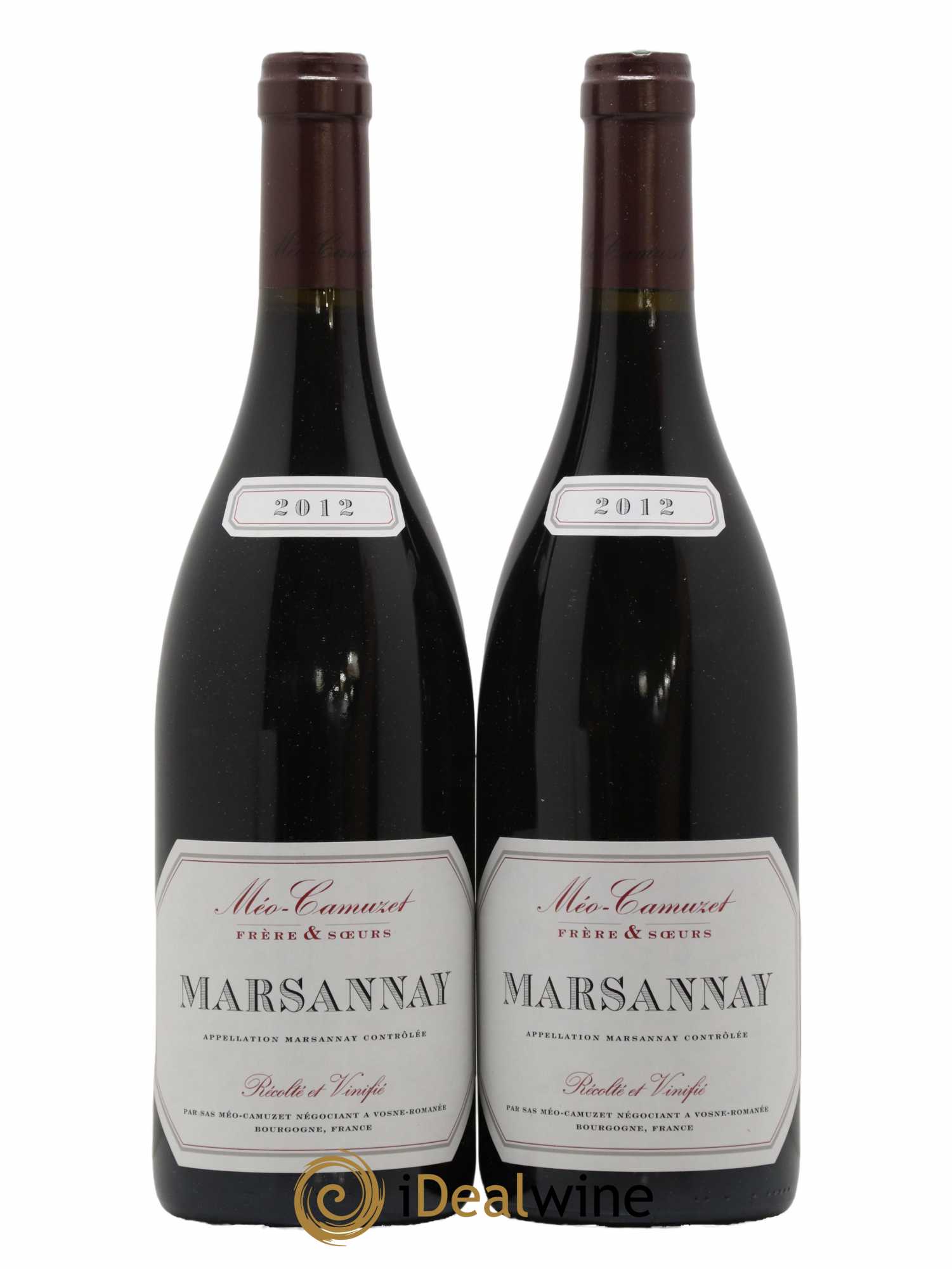 Marsannay Méo-Camuzet (Frère & Soeurs) 2012 - Lot de 2 bouteilles - 0