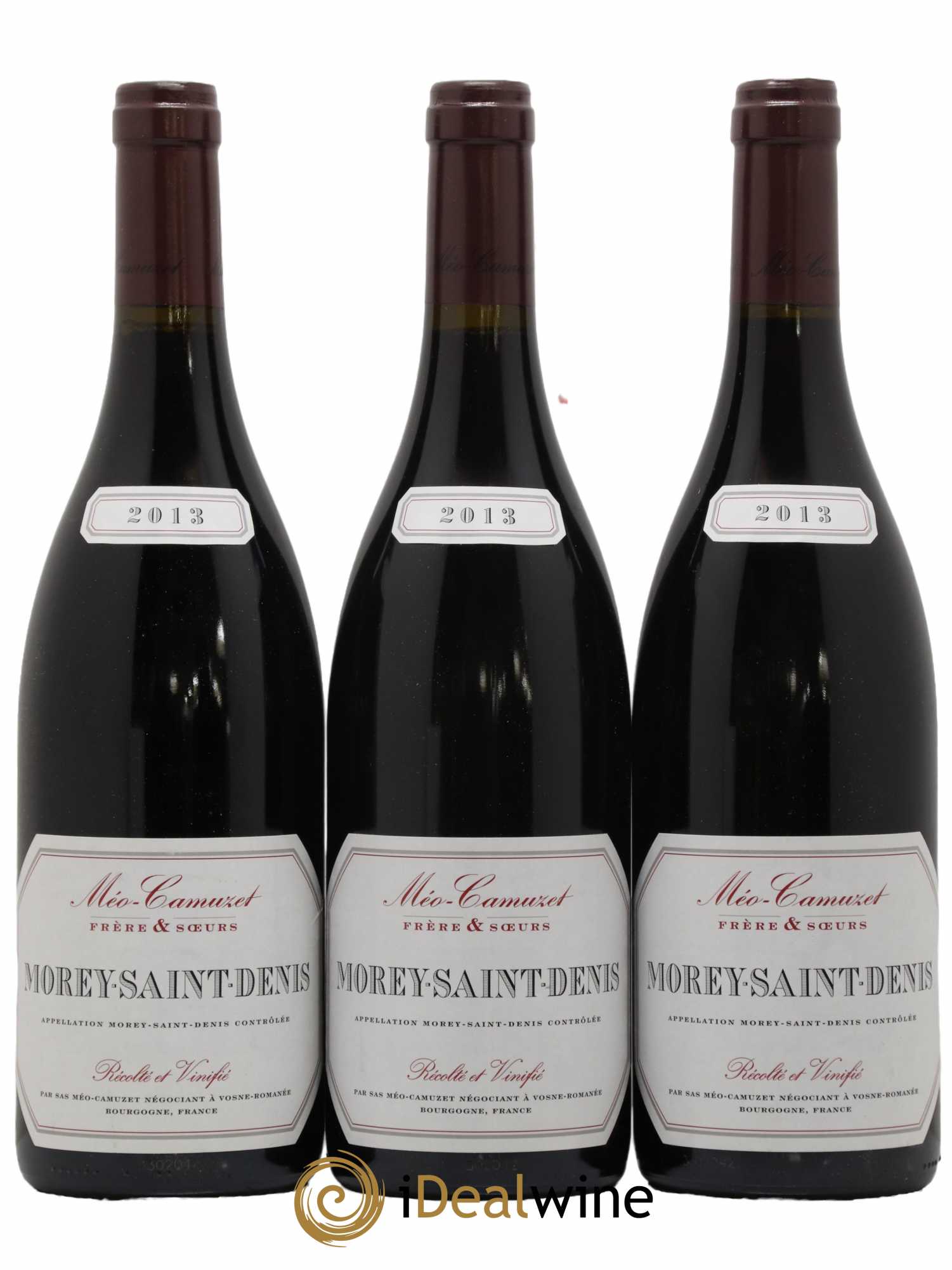 Morey-Saint-Denis Méo-Camuzet (Frère & Soeurs) 2013 - Lot de 3 bouteilles - 0