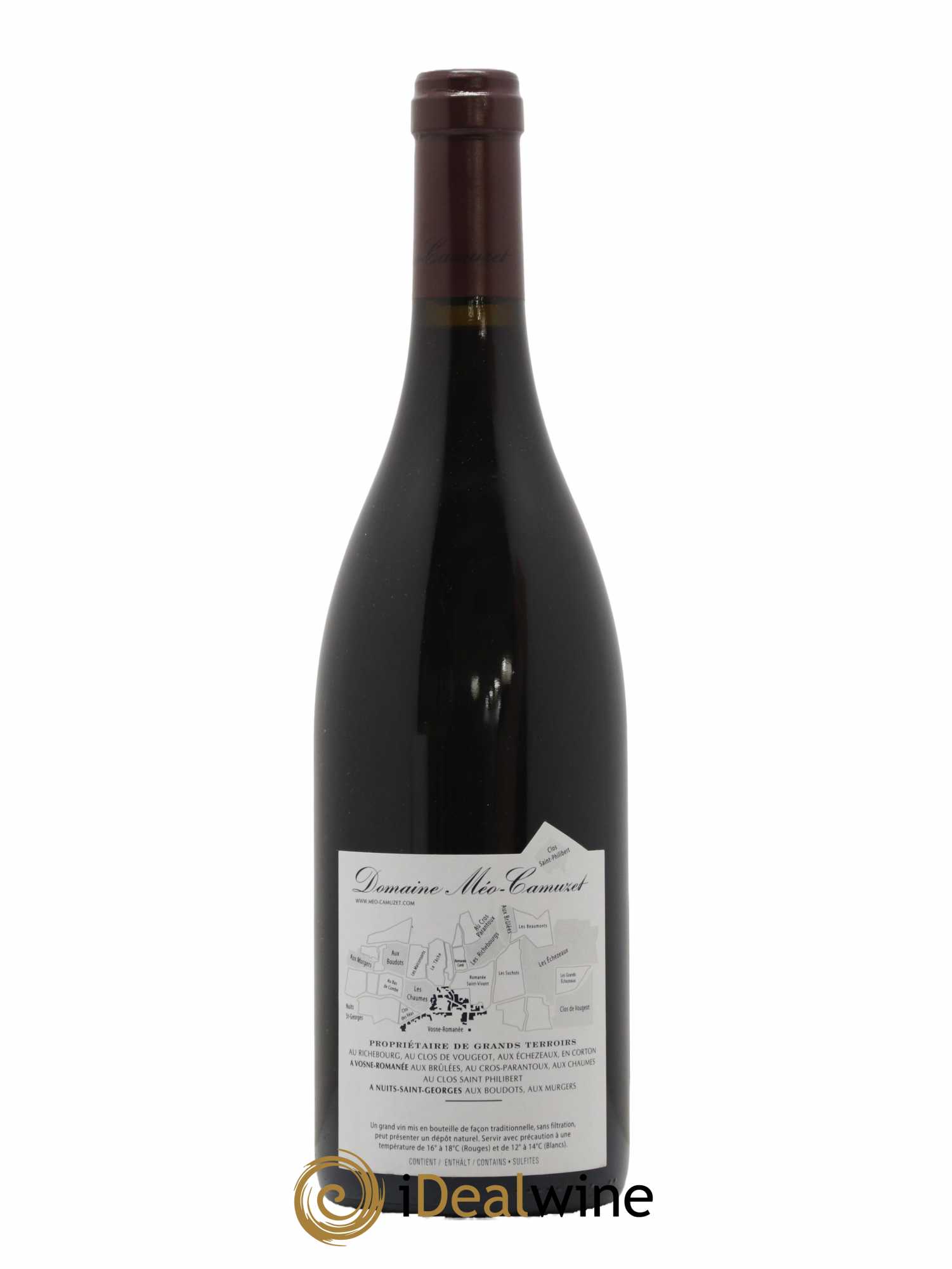 Vosne-Romanée 1er Cru Les Chaumes Méo-Camuzet (Domaine) 2012 - Lot de 1 bouteille - 1