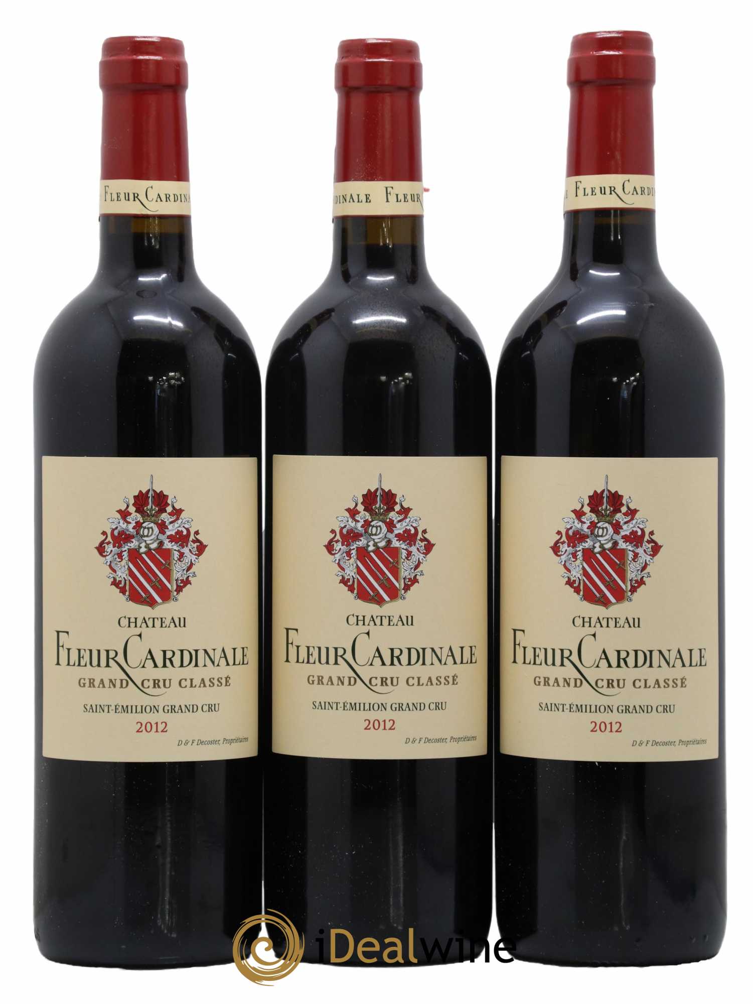 Château Fleur Cardinale Grand Cru Classé 2012 - Lot de 12 bouteilles - 1