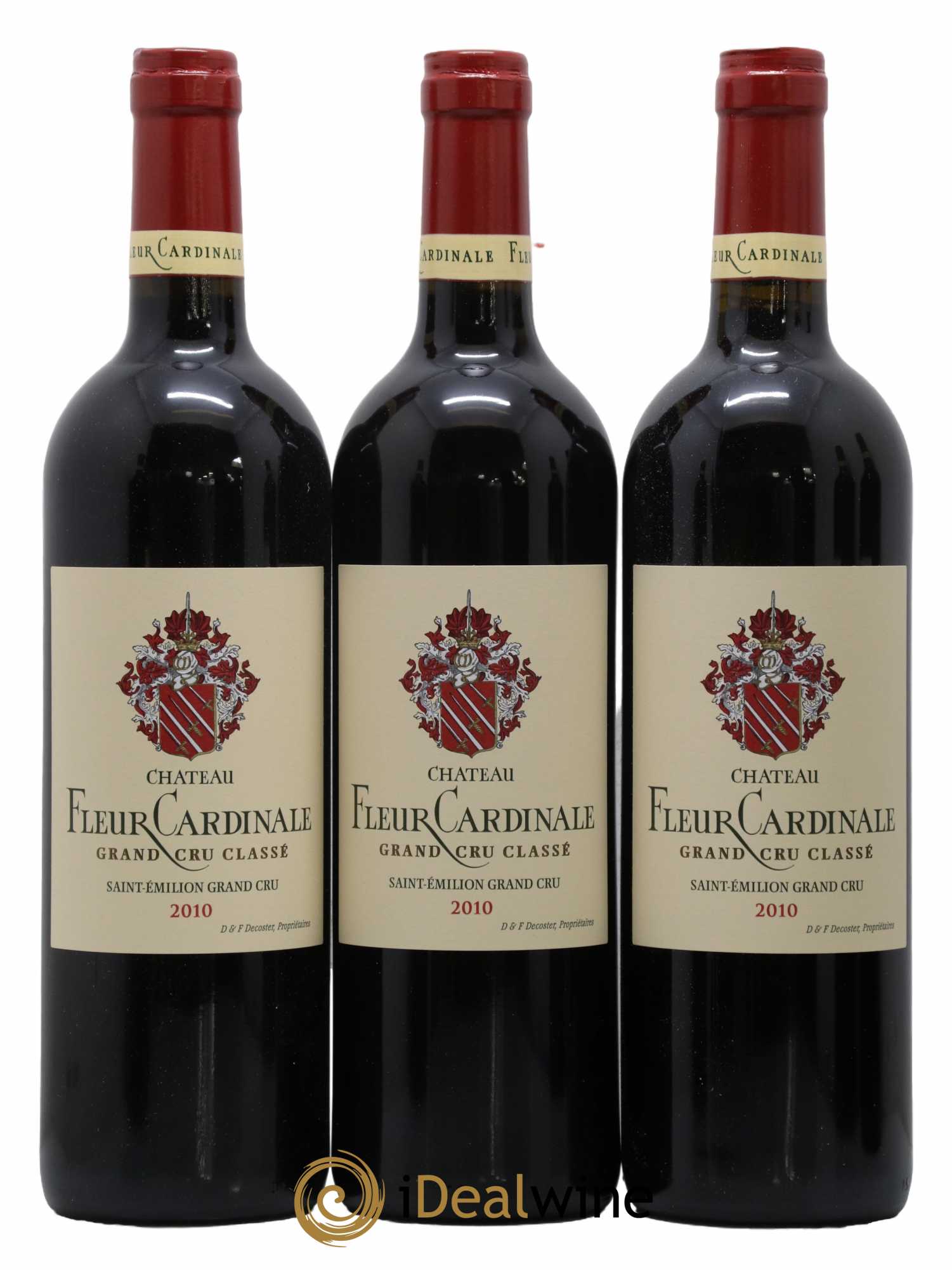 Château Fleur Cardinale Grand Cru Classé 2010 - Lot de 6 bouteilles - 1