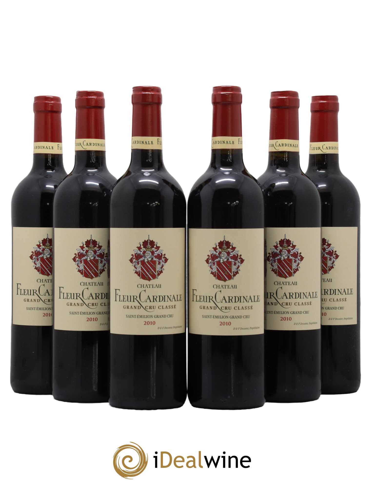 Château Fleur Cardinale Grand Cru Classé 2010 - Lot de 6 bouteilles - 0