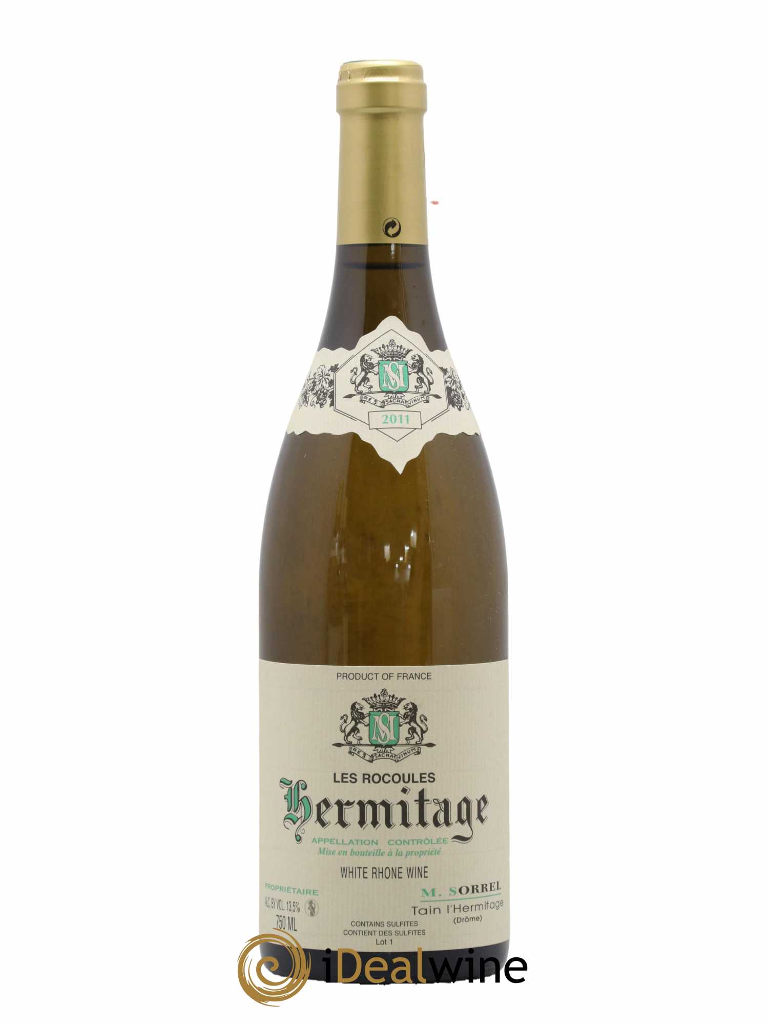 Hermitage Les Rocoules Marc Sorrel 2011 - Lot de 1 bouteille - 0