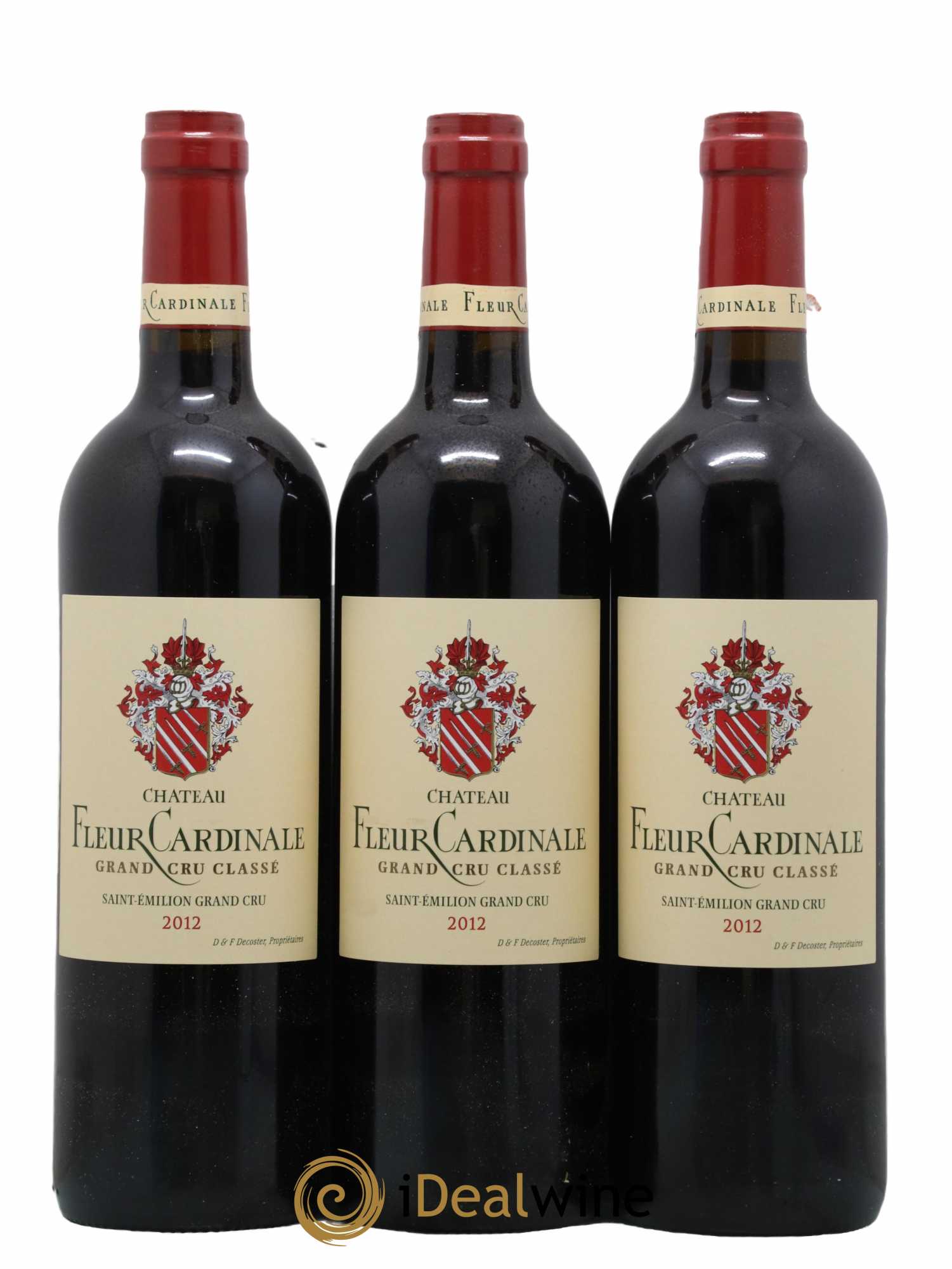 Château Fleur Cardinale Grand Cru Classé 2012 - Lot de 3 bouteilles - 0