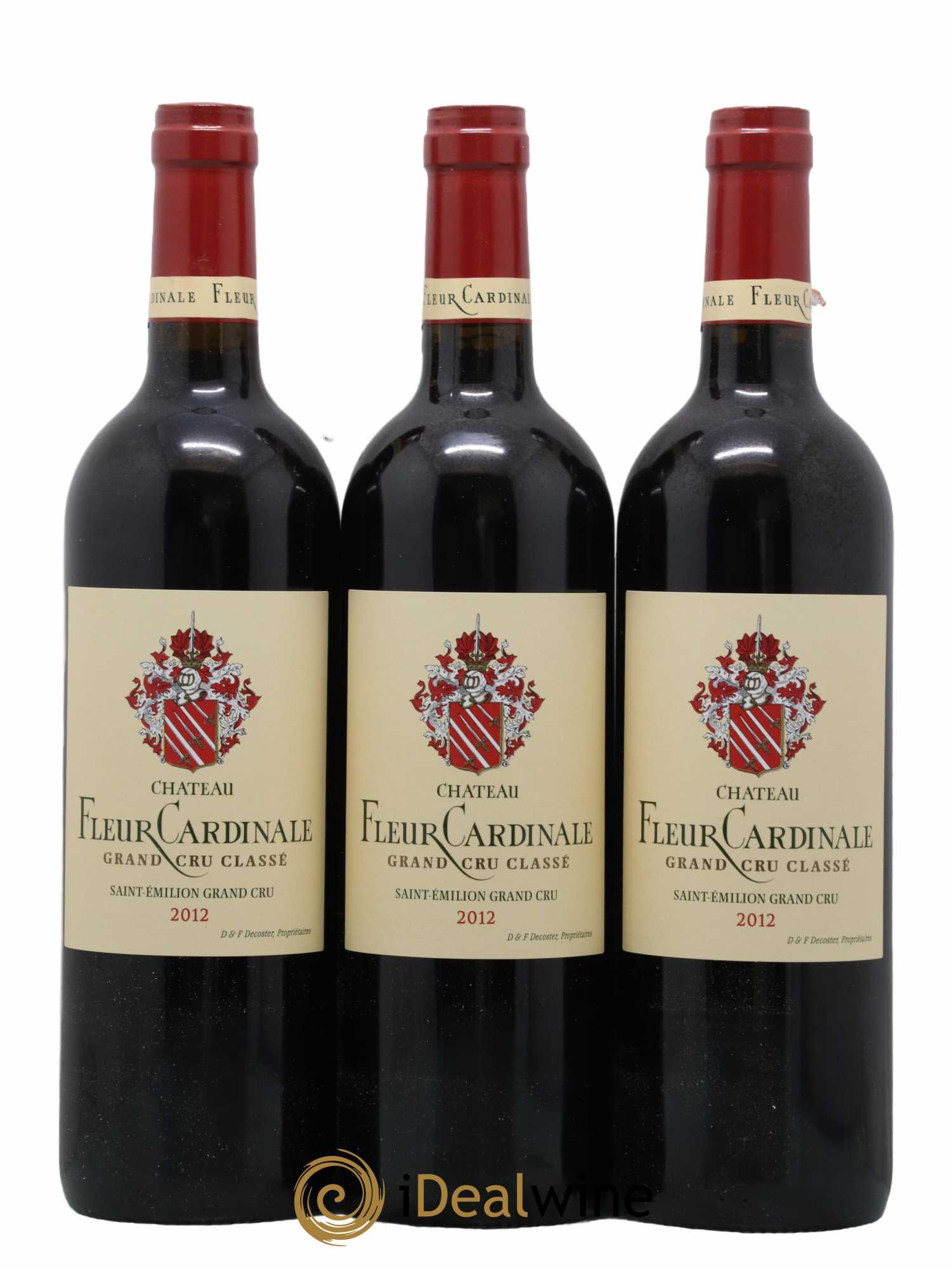 Château Fleur Cardinale Grand Cru Classé 2012 - Lot de 3 bouteilles - 0