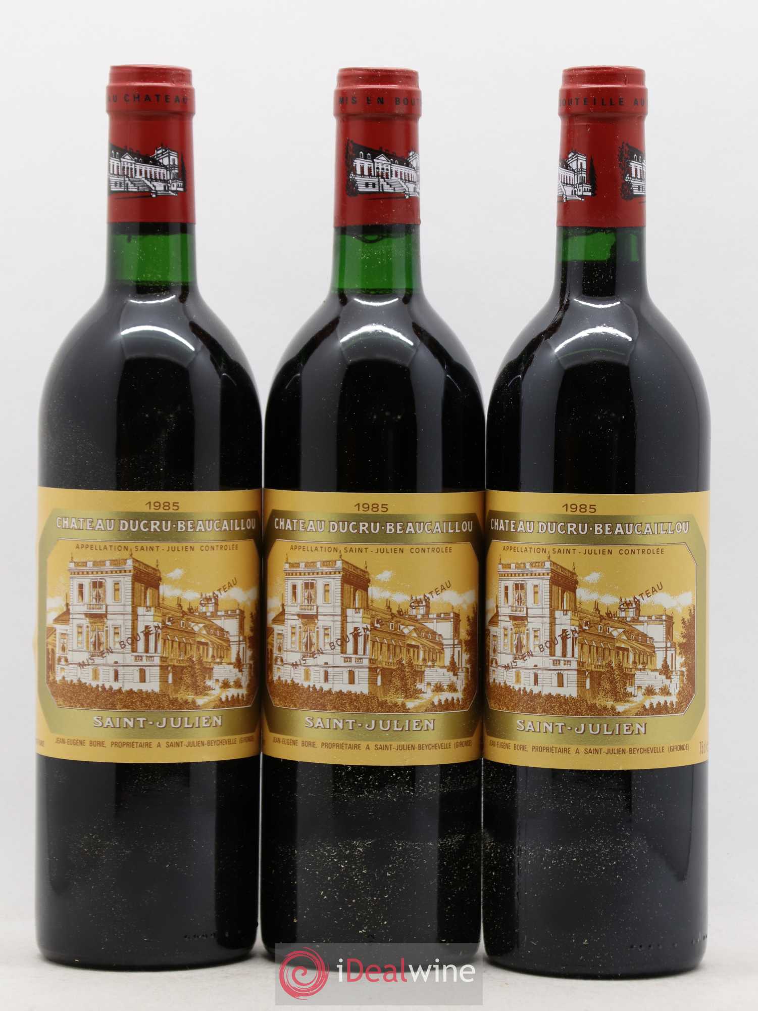 Château Ducru Beaucaillou 2ème Grand Cru Classé 1985 - Lotto di 12 bottiglie - 4