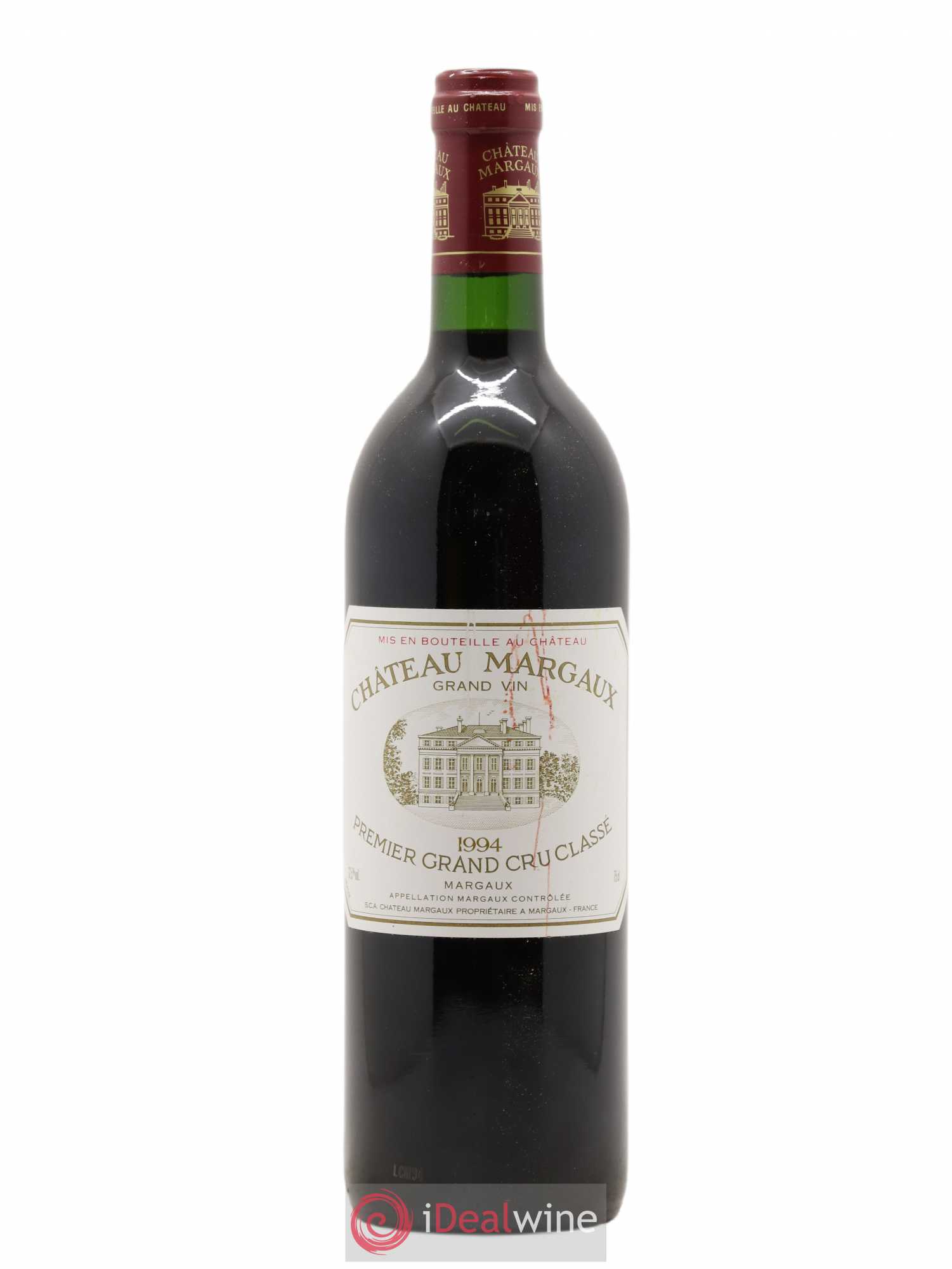 Château Margaux 1er Grand Cru Classé 1994 - Lot de 1 bouteille - 0