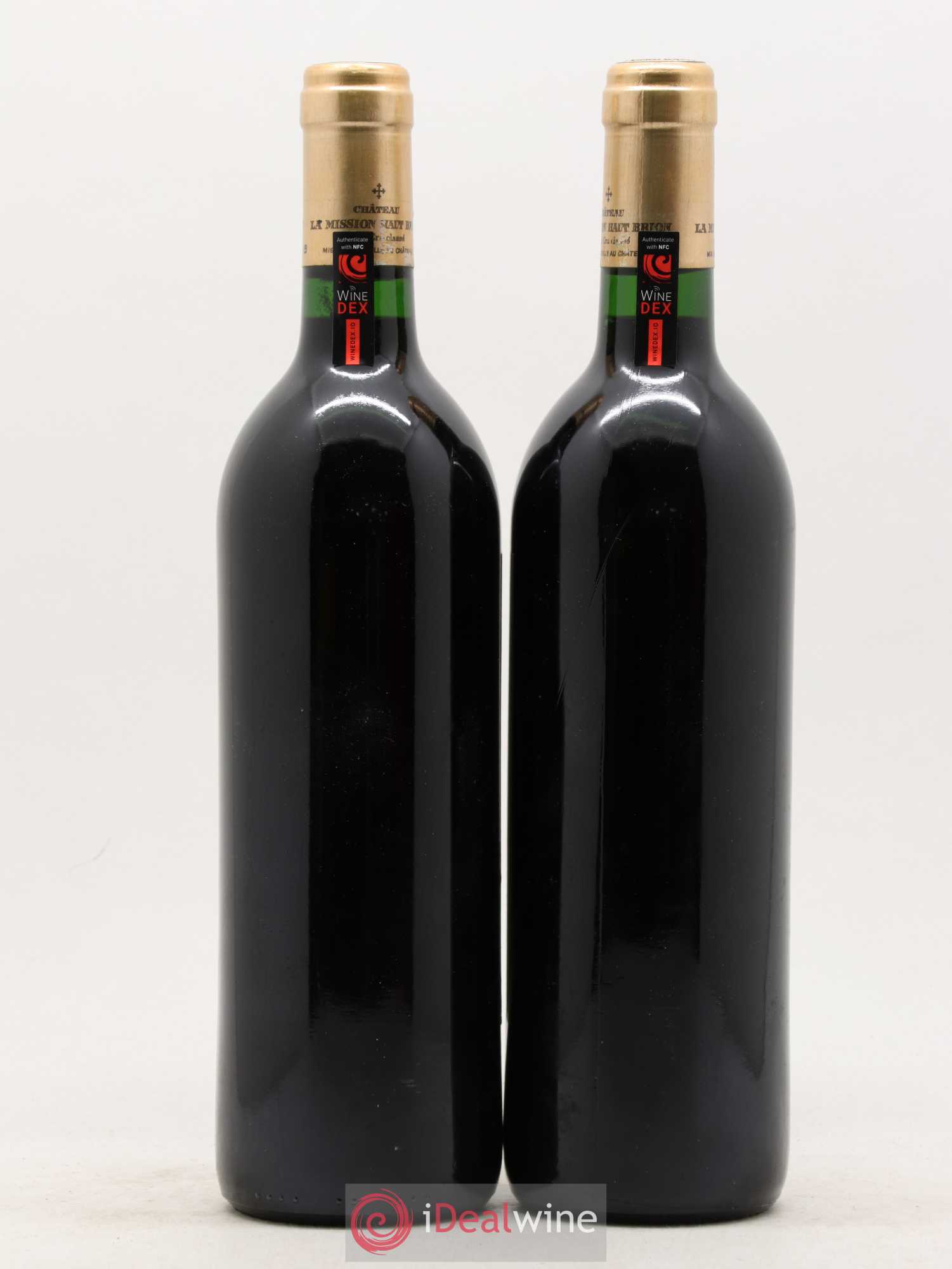 Château la Mission Haut-Brion Cru Classé de Graves 1990 - Lot de 2 bouteilles - 1